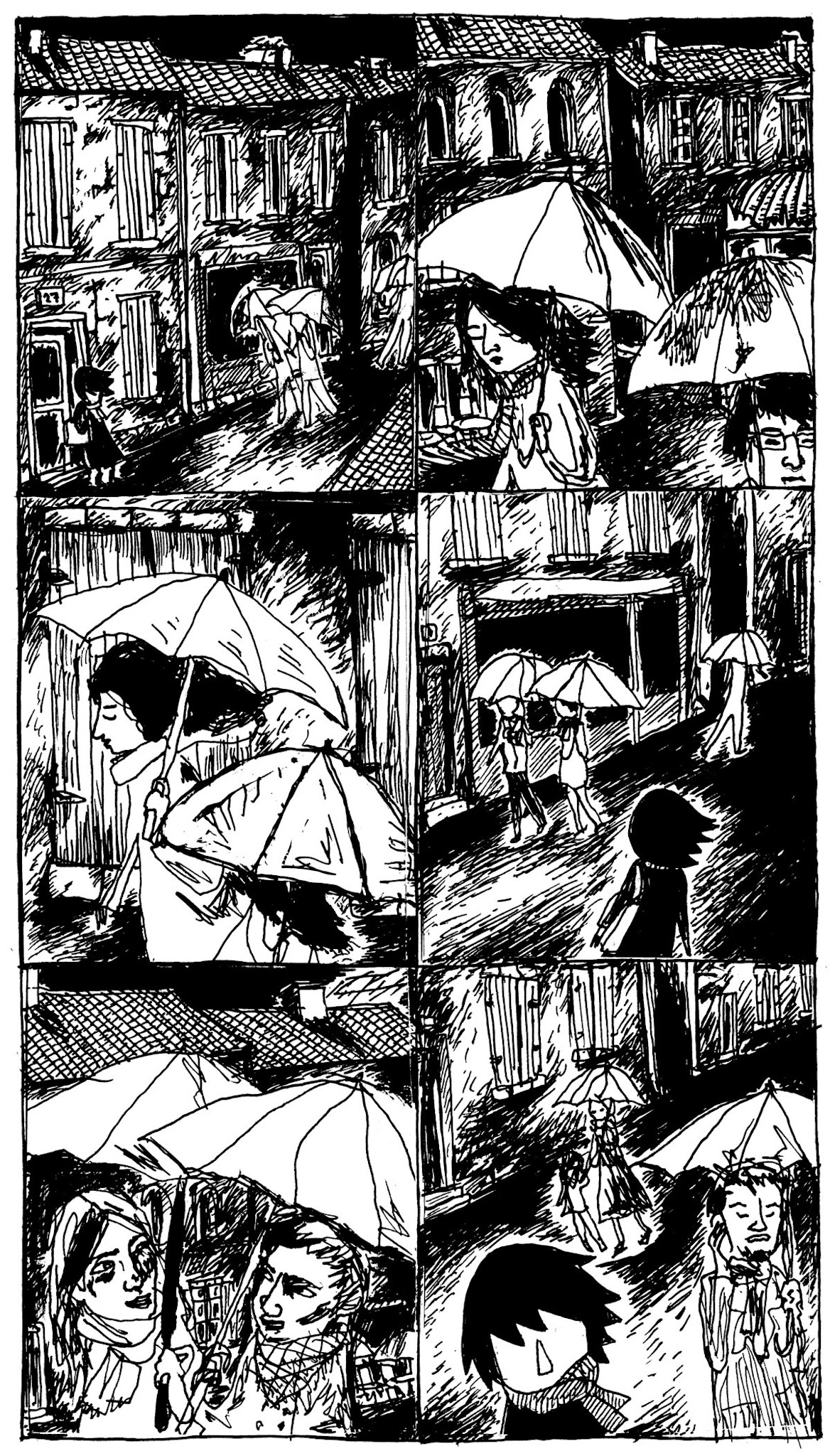 Graphic novel Find me in this city (Löydä minut tästä kaupungista)