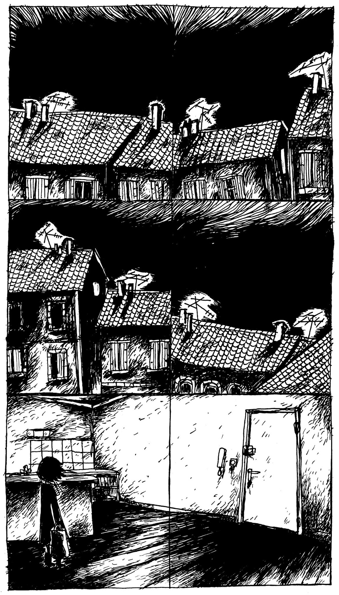 Graphic novel Find me in this city (Löydä minut tästä kaupungista)