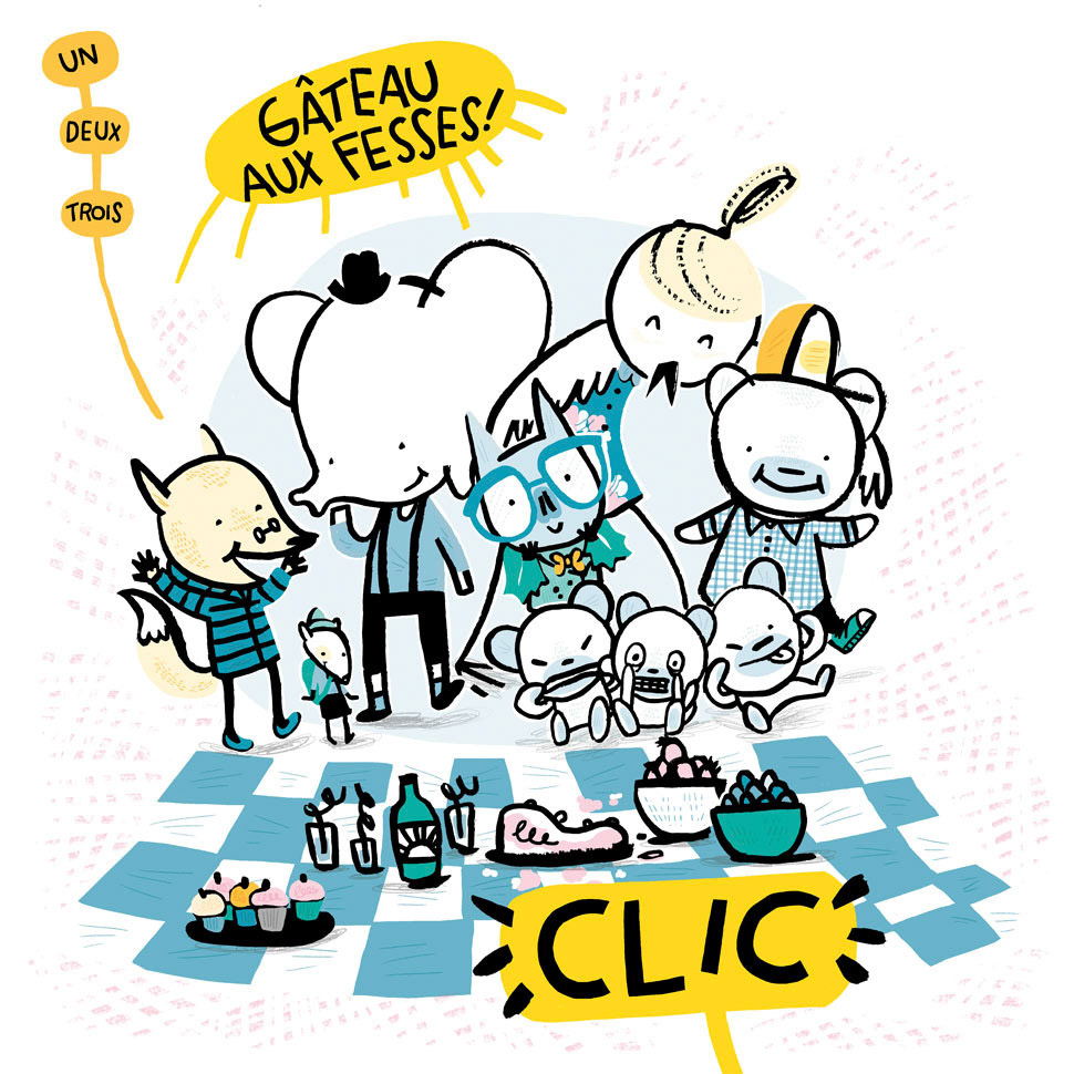 Children's comic Lola Olifante