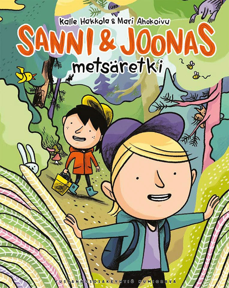 Children's comic Sanni & Joonas - Metsäretki