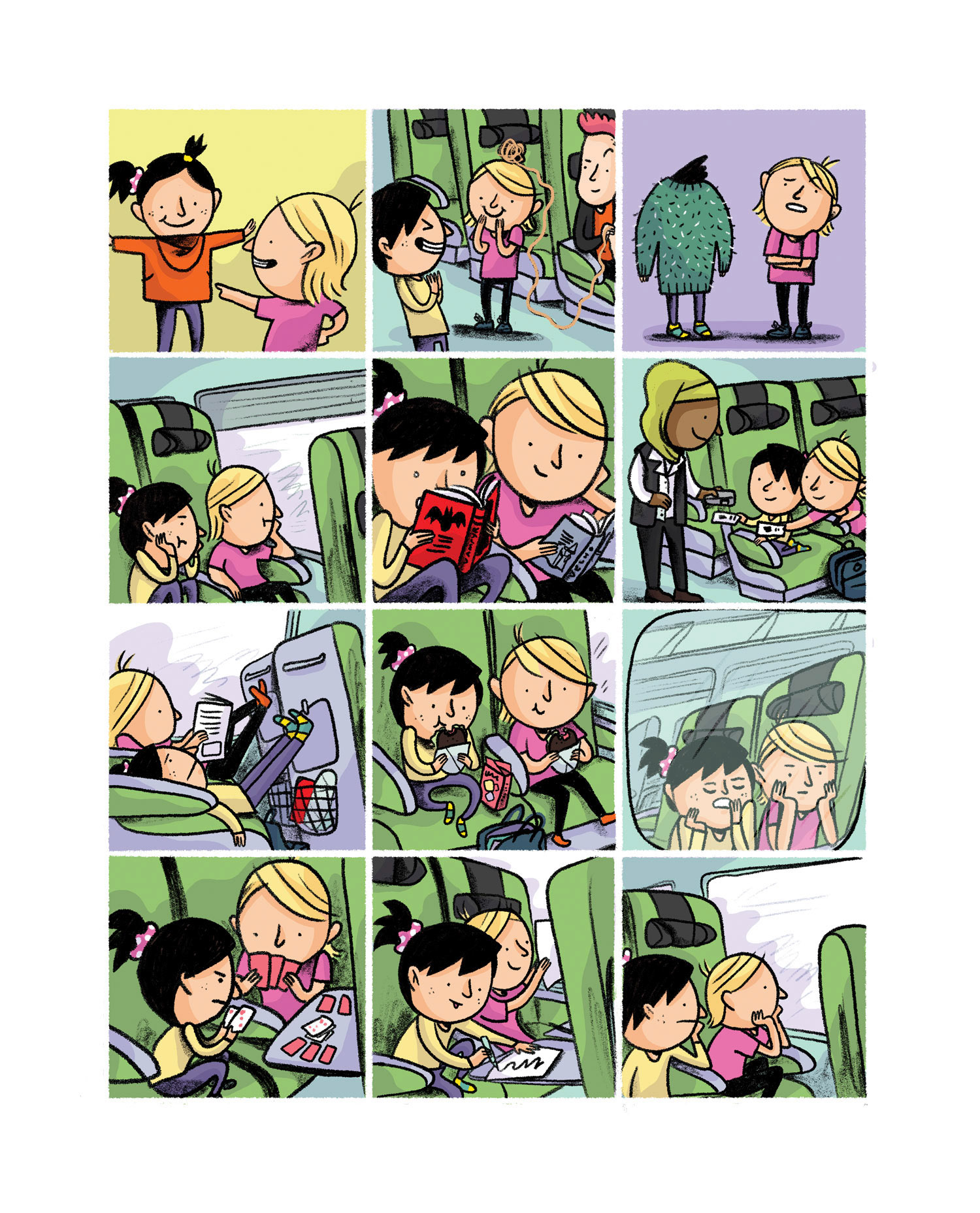 Children's comic Sanni & Joonas - Metsäretki