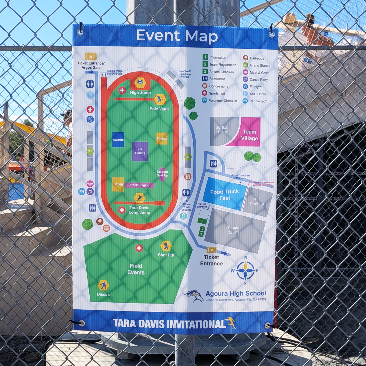 Final signage produced and installed on-site