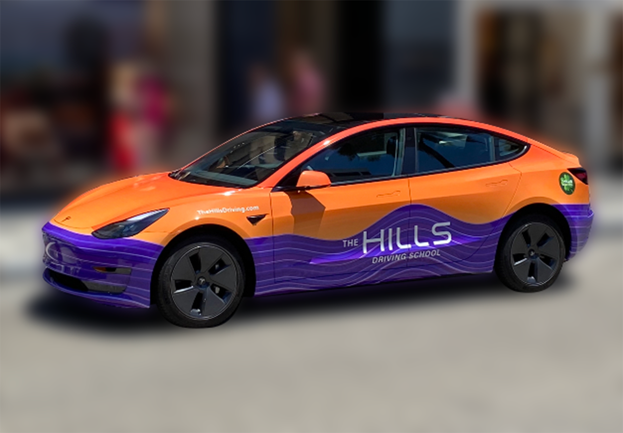 Wrap #1 on Tesla