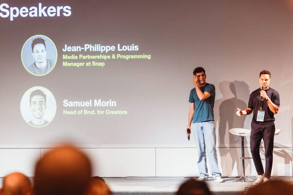 Samuel Morin (Brut), Jean-Philippe Louis (Snapchat)