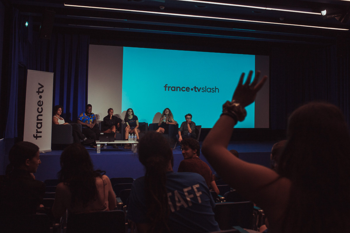 L'équipe de "Chair Tendre" pour France-TV SLASH