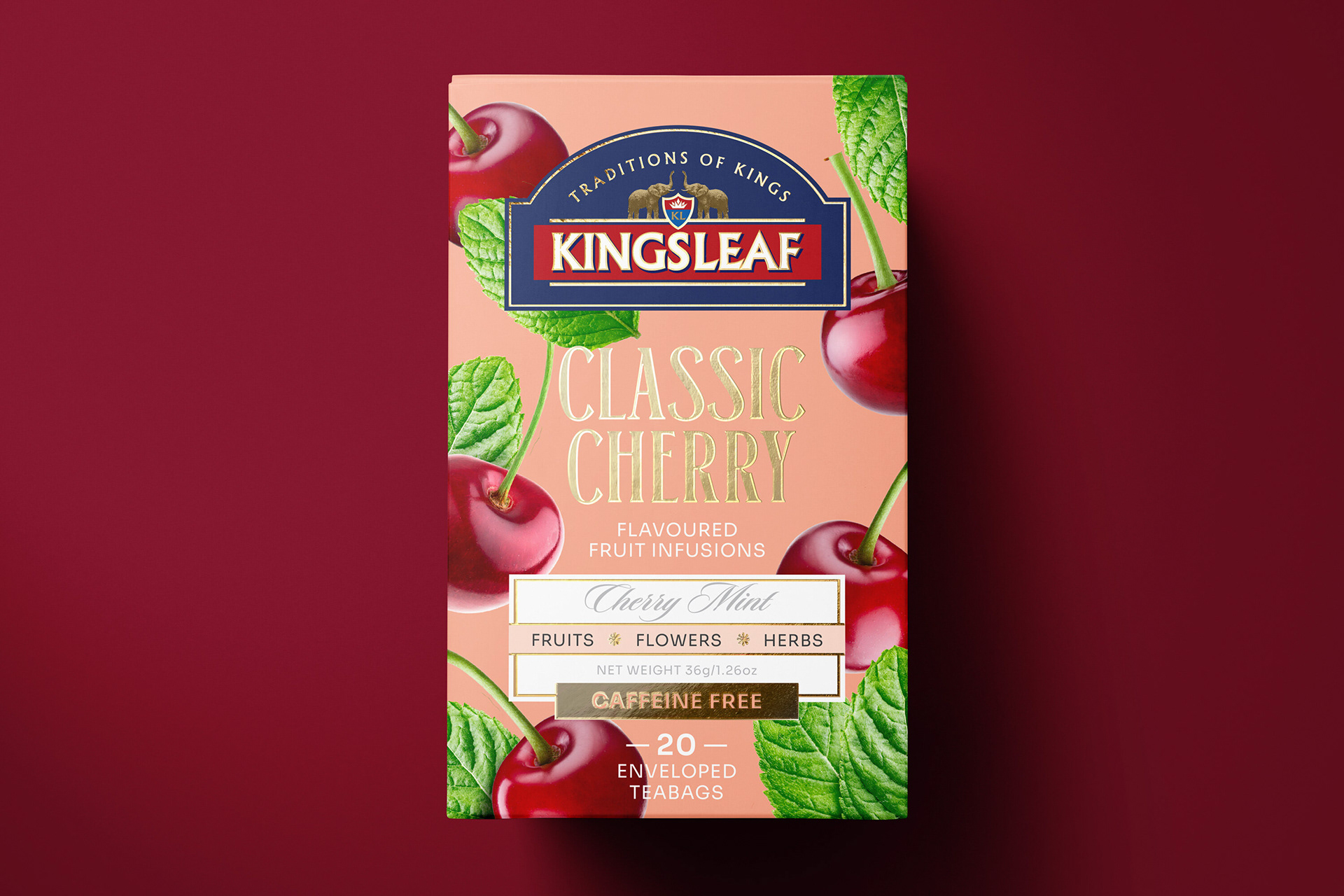 Strategic brand identity and label design for Toronto consumer goods, displaying high-contrast colors and sophisticated typography for the premium tea market