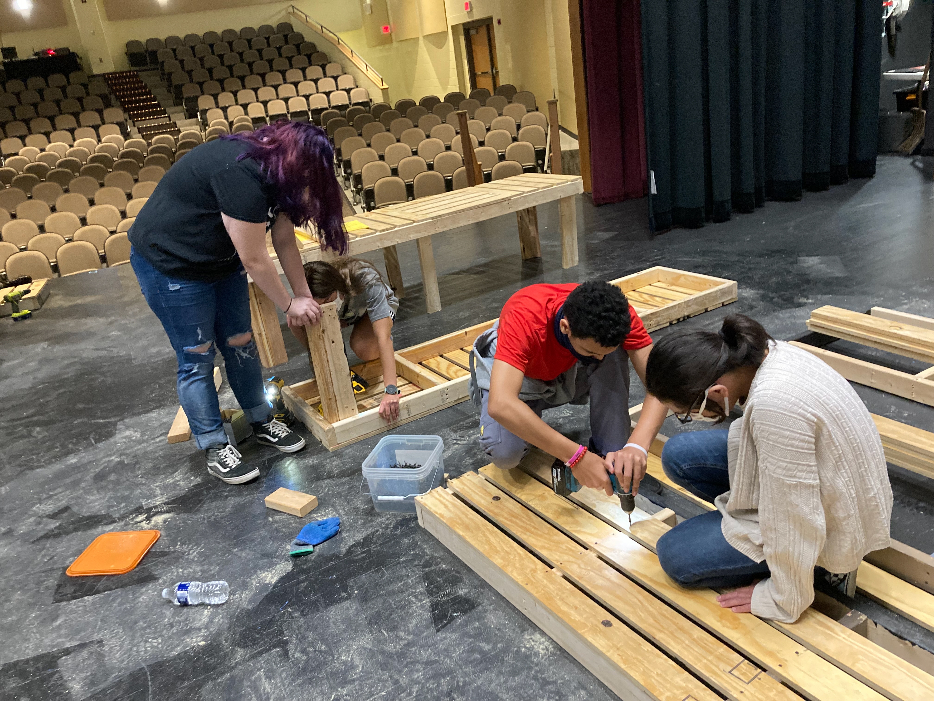 Carpentry - Entertainment Tech & Design Class