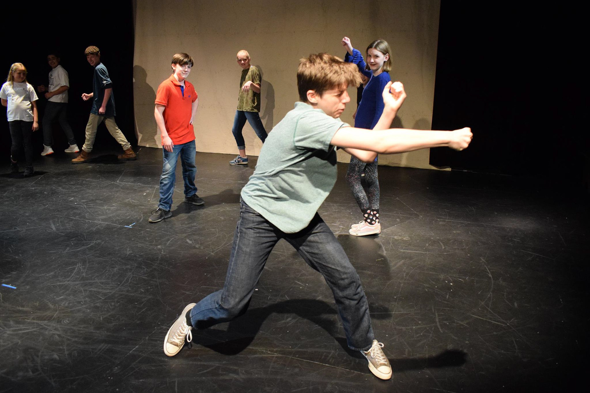 Middle School Improvisation - Mill Mountain Theatre