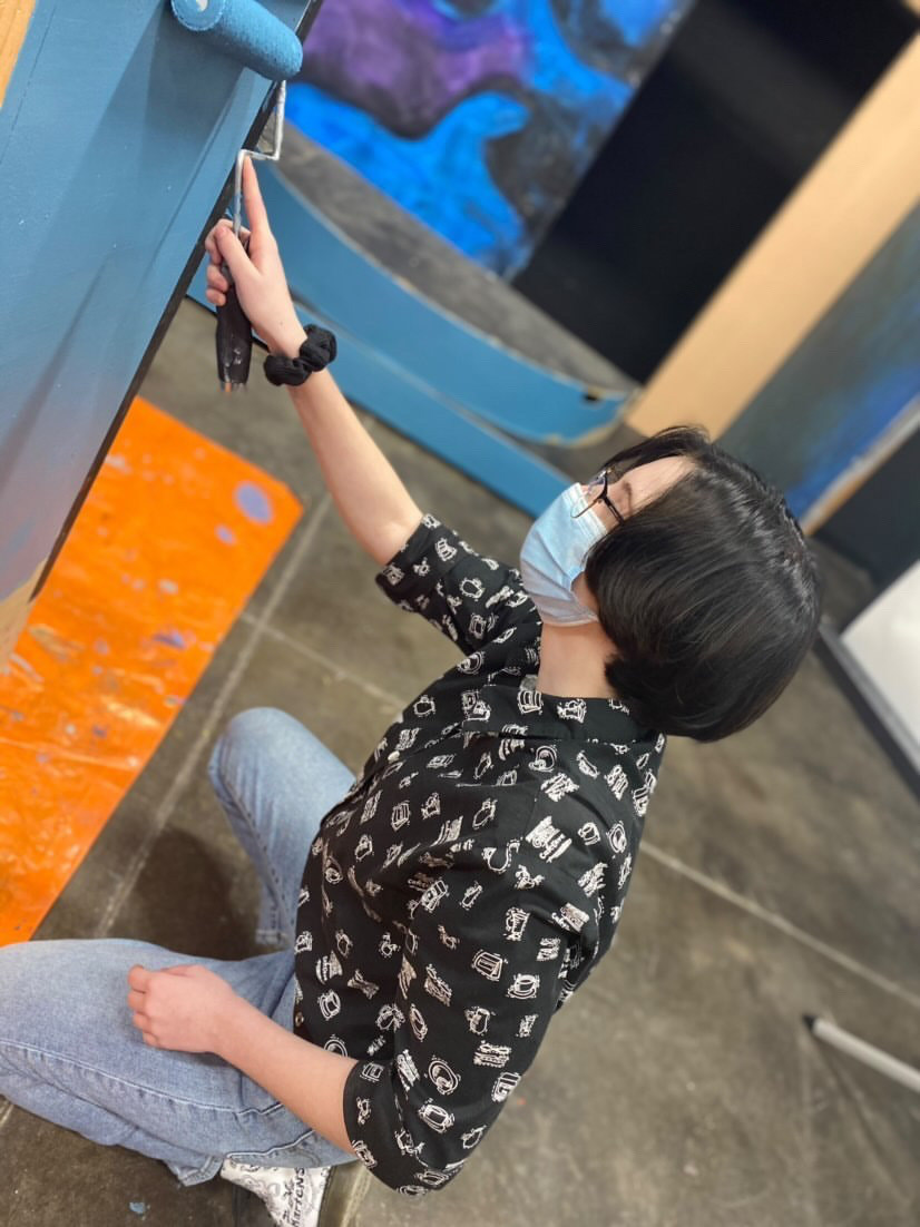 Scenic Painting - Entertainment Tech & Design Class