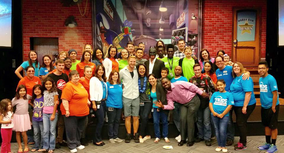 My team of volunteers at Christ Fellowship - my last day