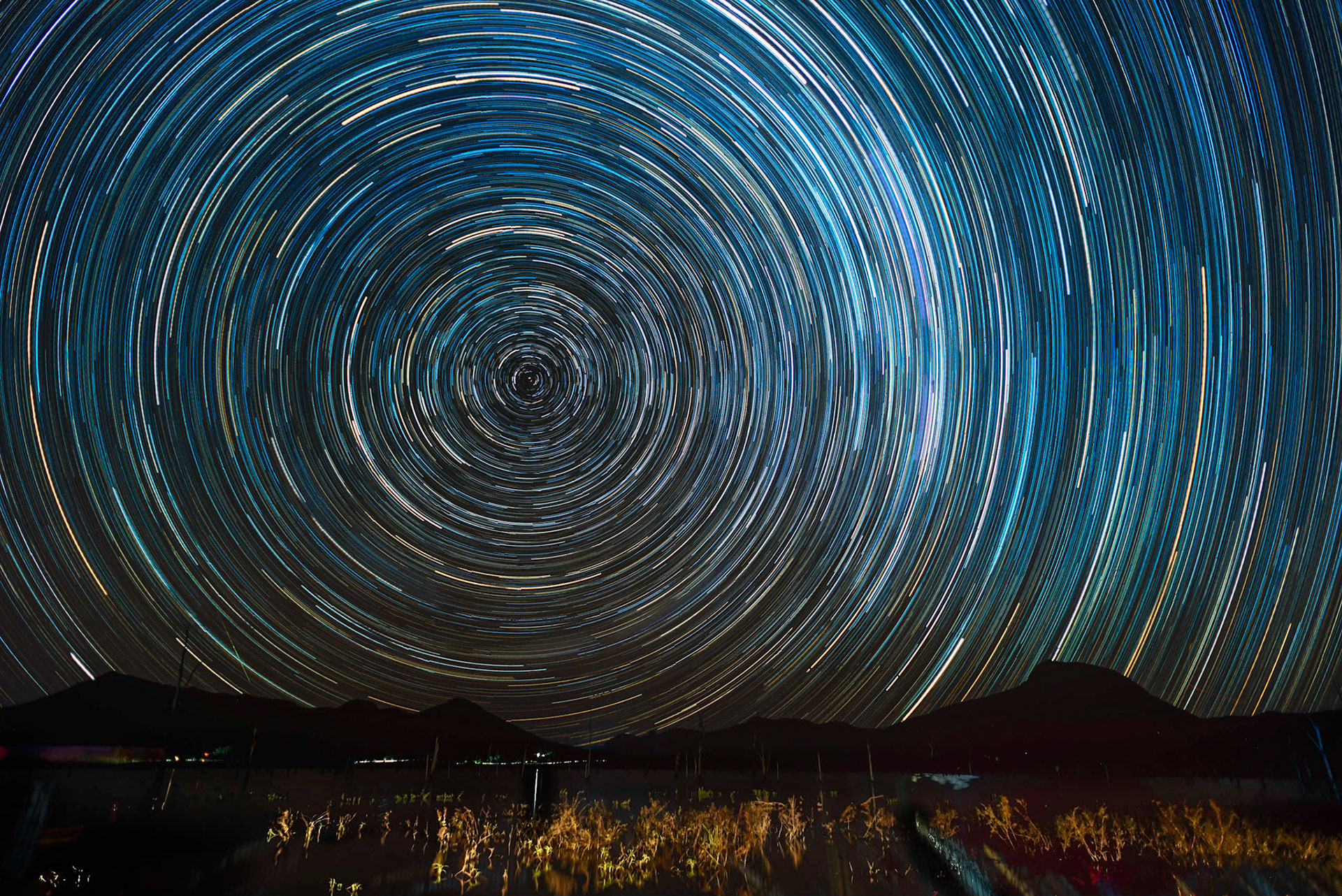 Starry Night over Moogerah Dam