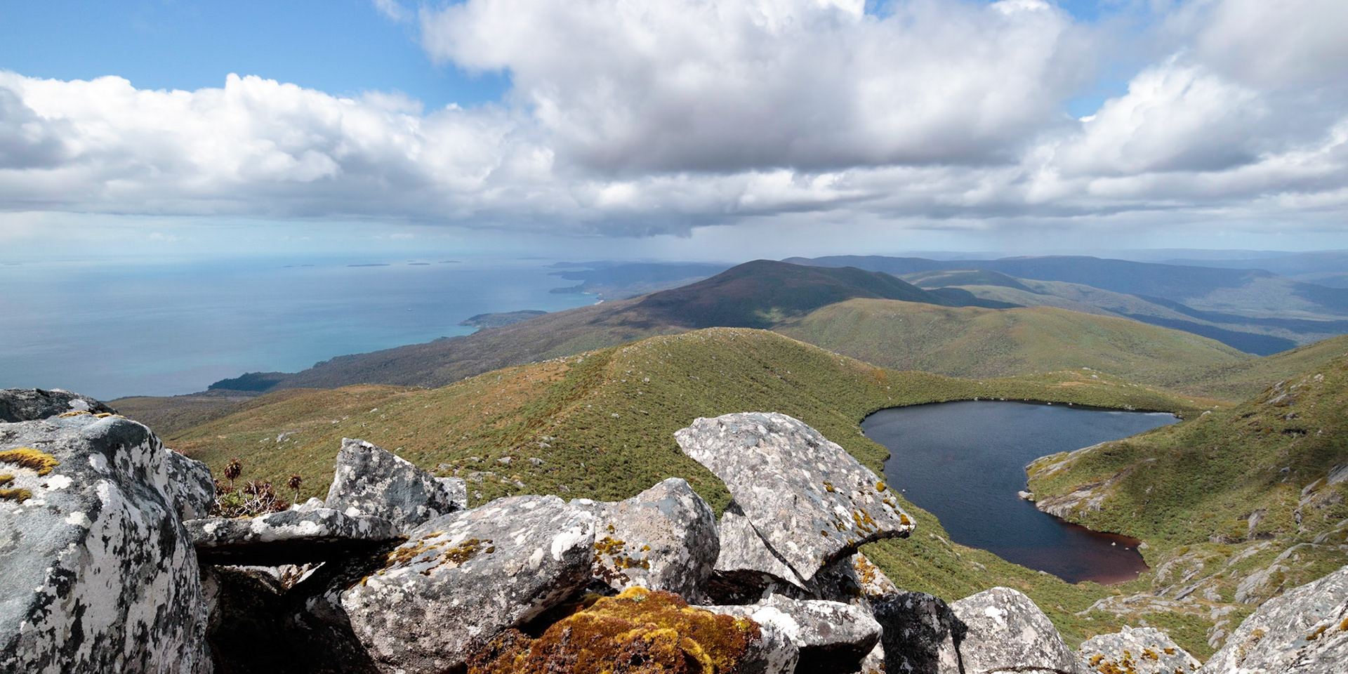 From Mt Anglem / Hananui, Rakiura NP