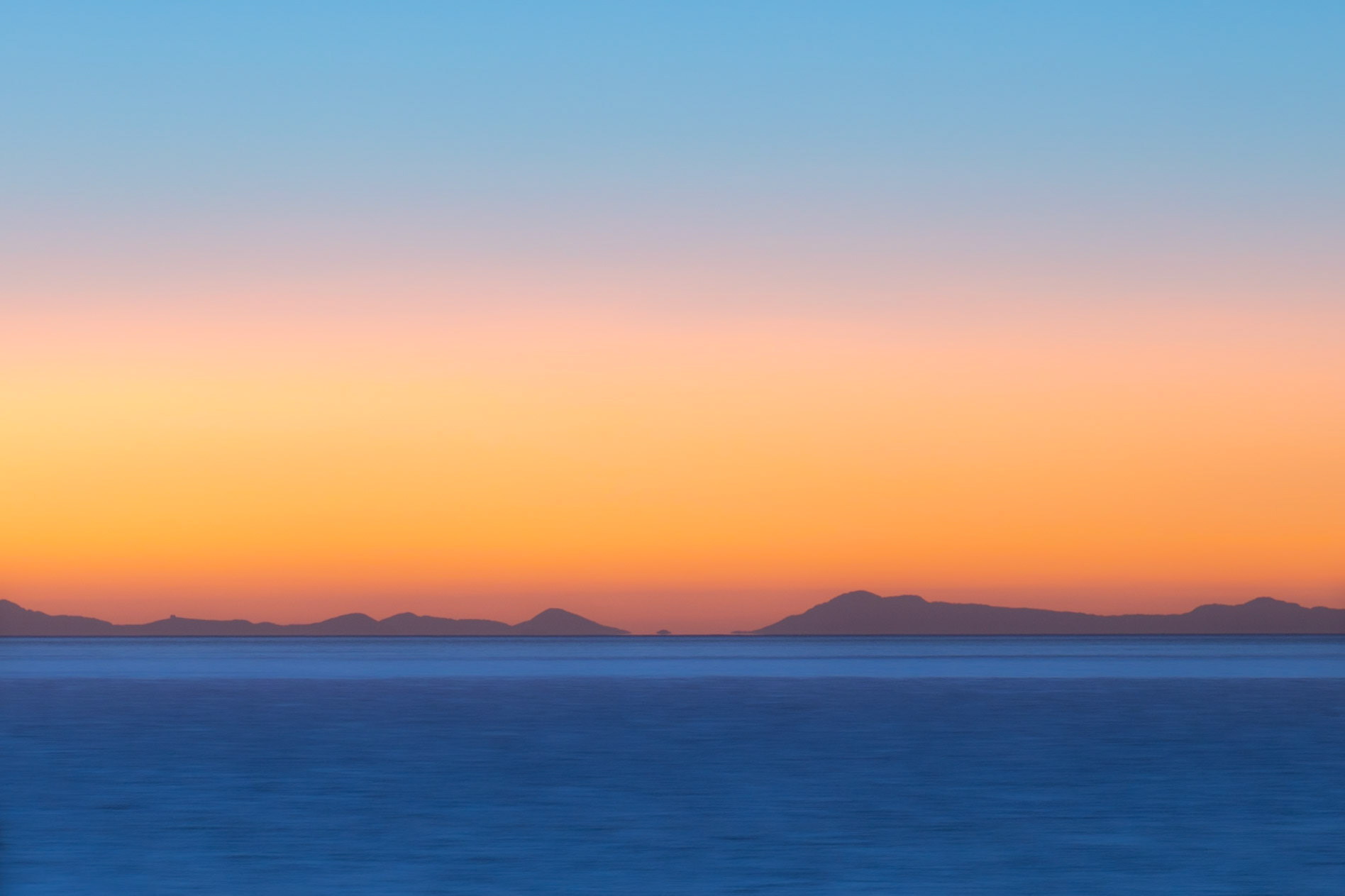 #18: Symphony in orange: an hour after sunset.