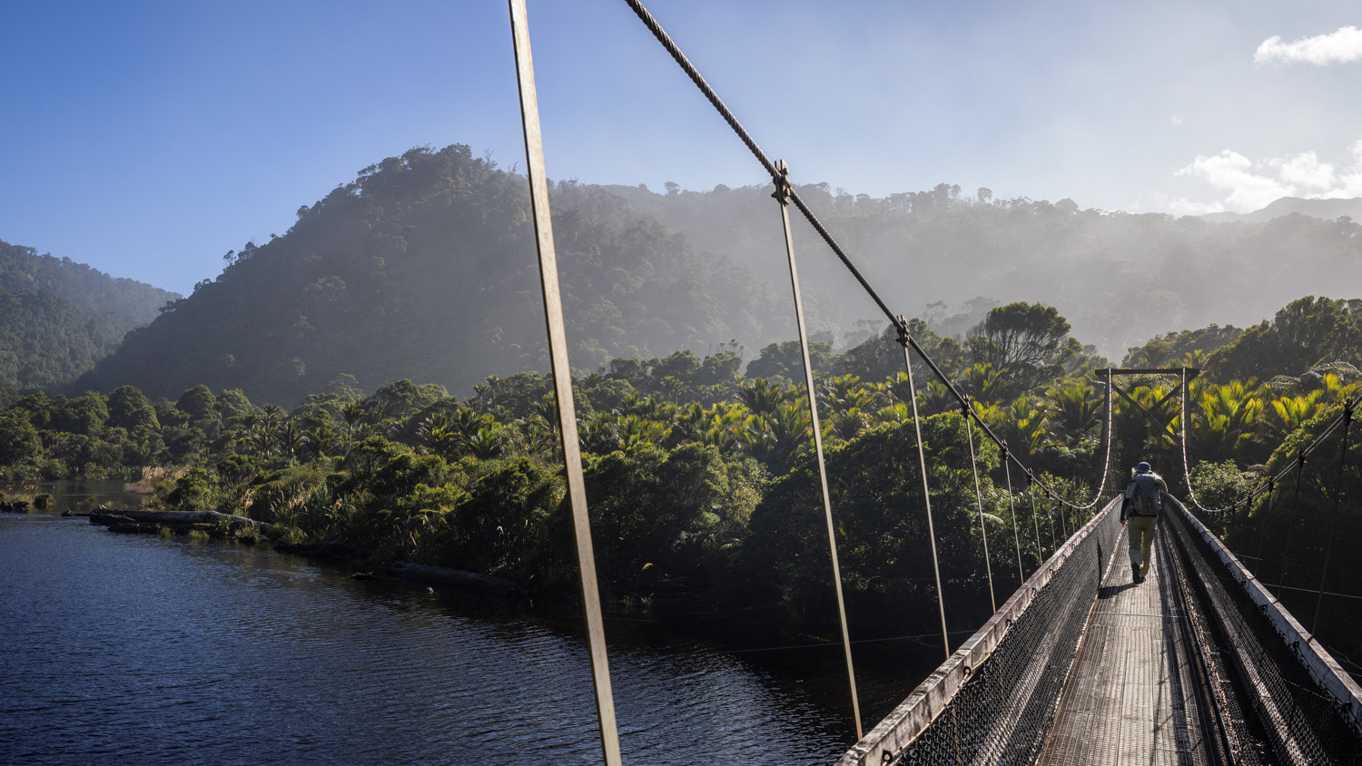 Once over the Kohaihai River, you step into a dreamy tropical world.