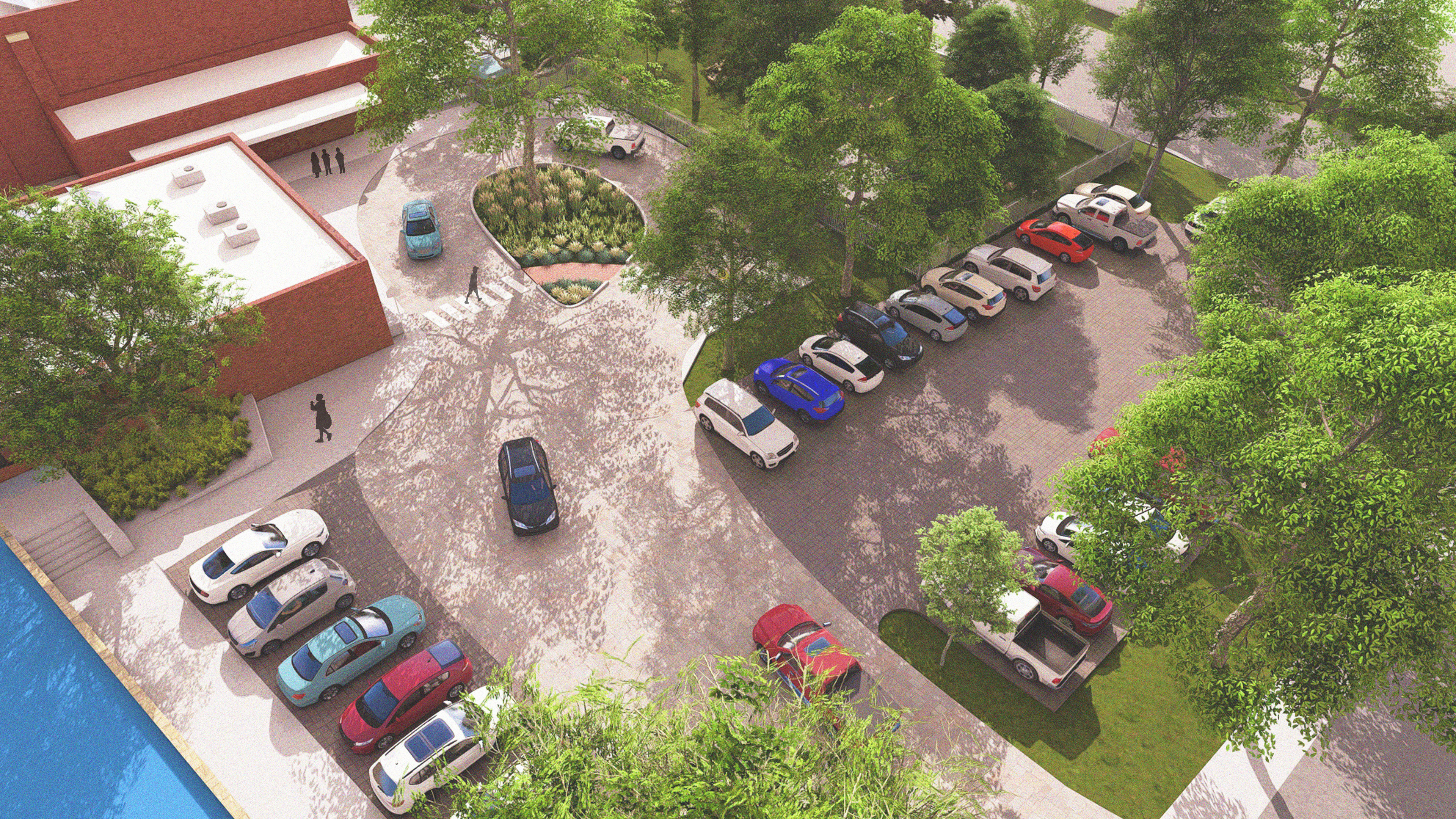Parking Lot/Student Pick Up