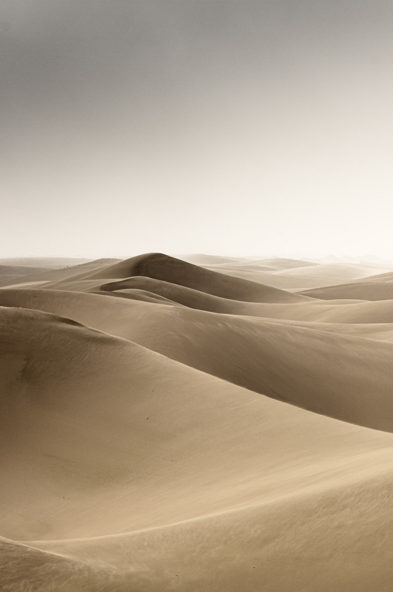 L'artiste, à travers cette série, a souhaité rendre hommage aux immenses dunes qui recouvrent le désert de Namibie. Comptant les dunes les plus hautes du monde, la vision de celles-ci change en permanence du fait des changements d'éclairages apportés par les passages nuageux et par les variations de couleur aux différentes heures de la journée.