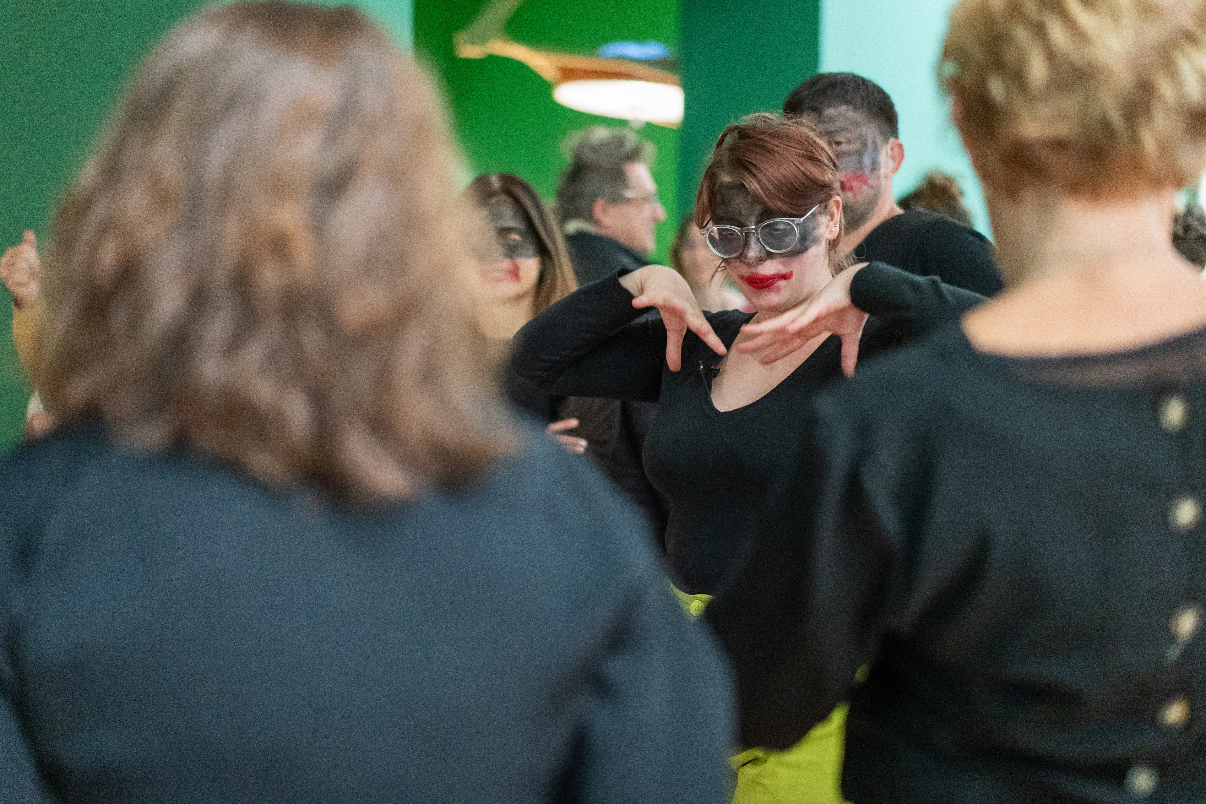 Visite commentée Musée d'art contemporain Lyon reportage LSF photographe