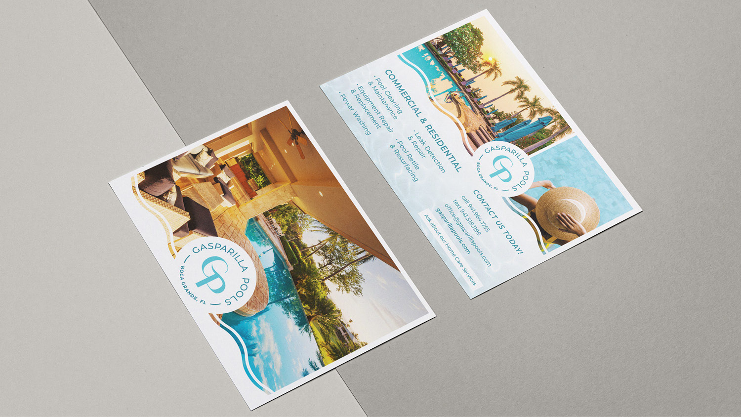 Promotional Flyer - Gasparilla Pools