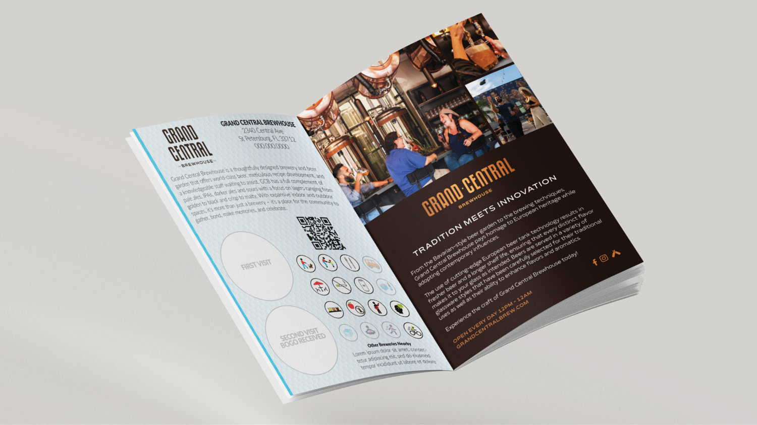 Tampa Bay Ale Trail Print Ad - Grand Central Brewhouse