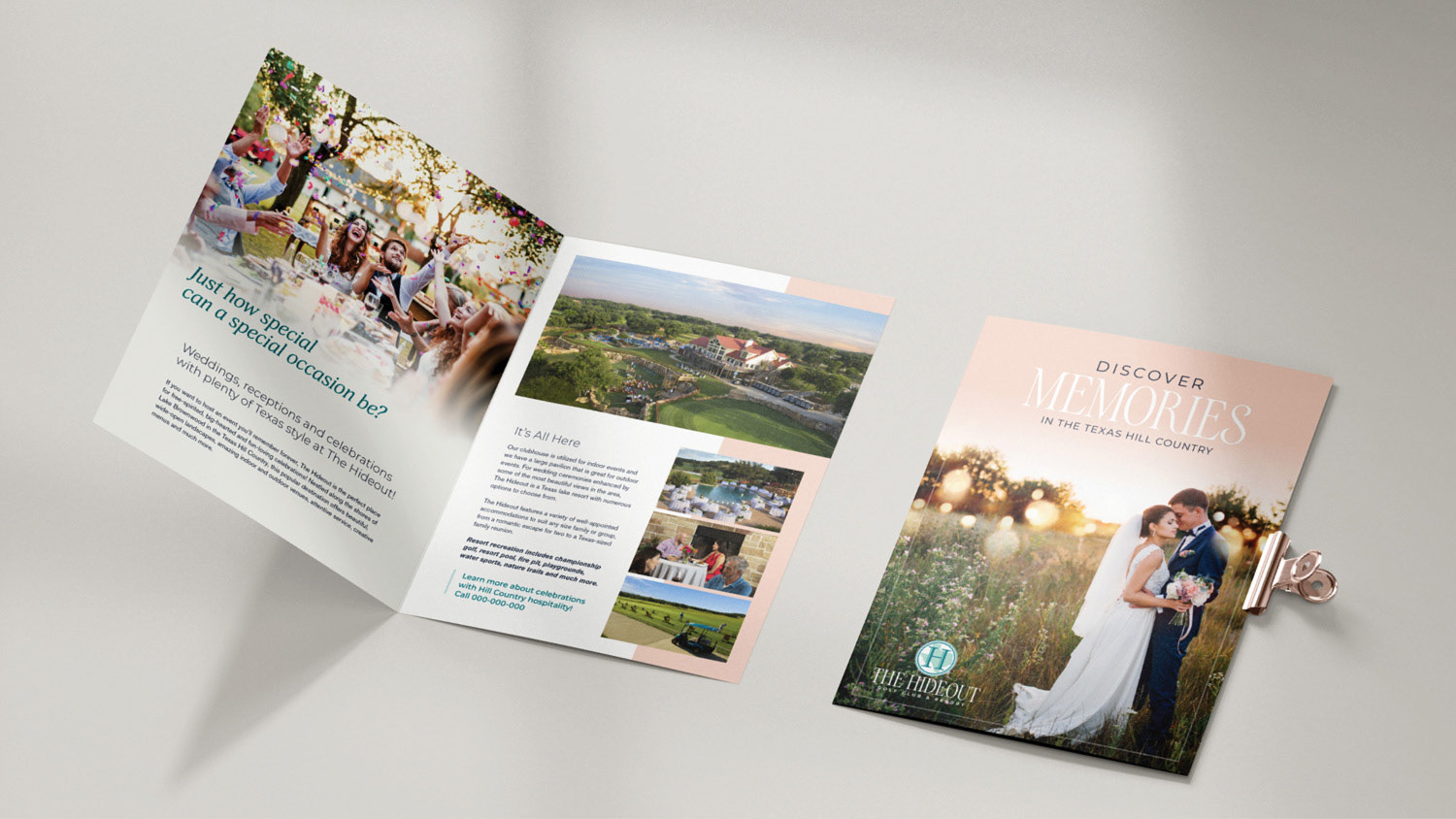 Private Event Bifold Brochure - The Hideout
