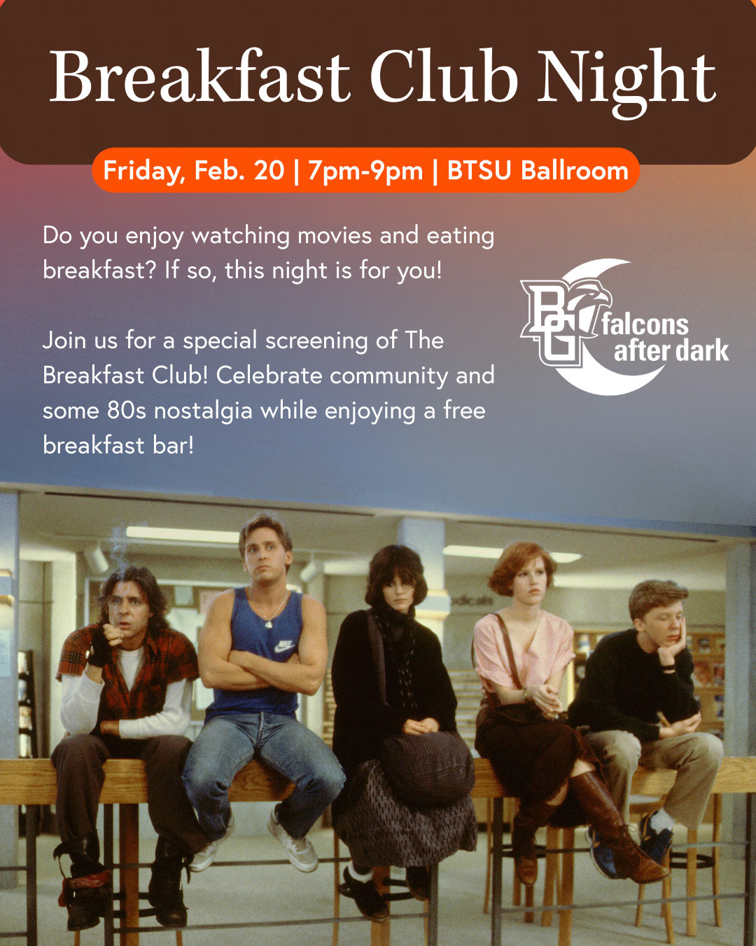 Falcons After Dark Breakfast Club Night - 1