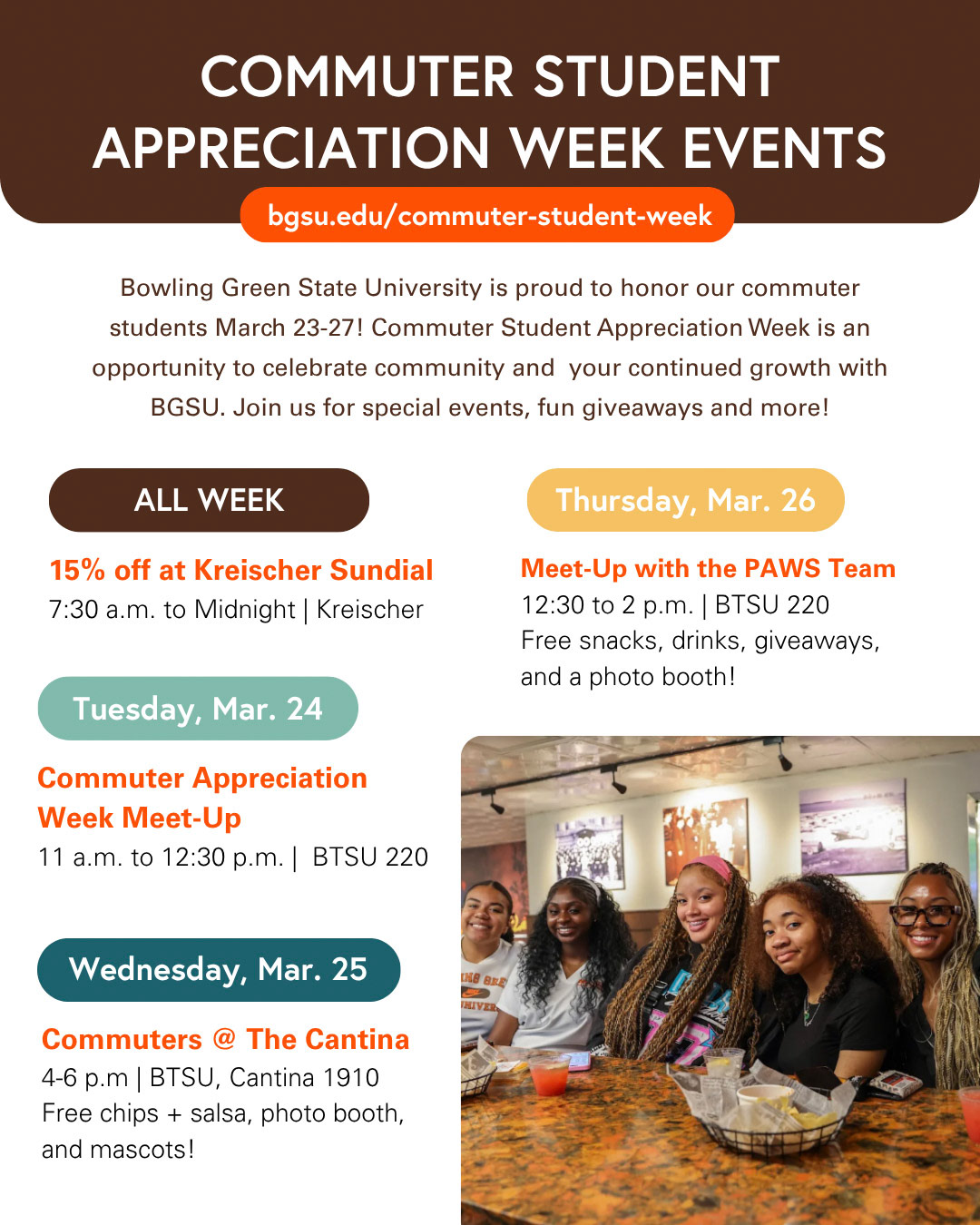 Commuter Student Appreciation 2026 - 2