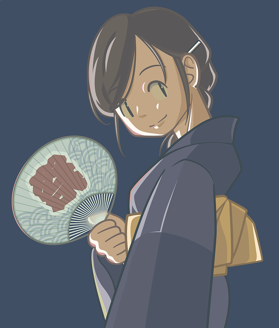 Yukata Girl (Night Version)