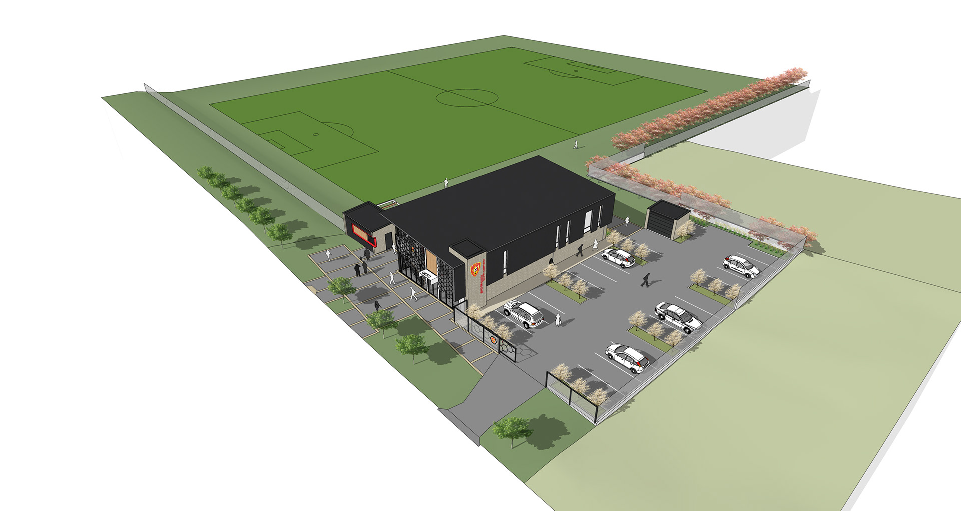 Aerial Looking Southeast