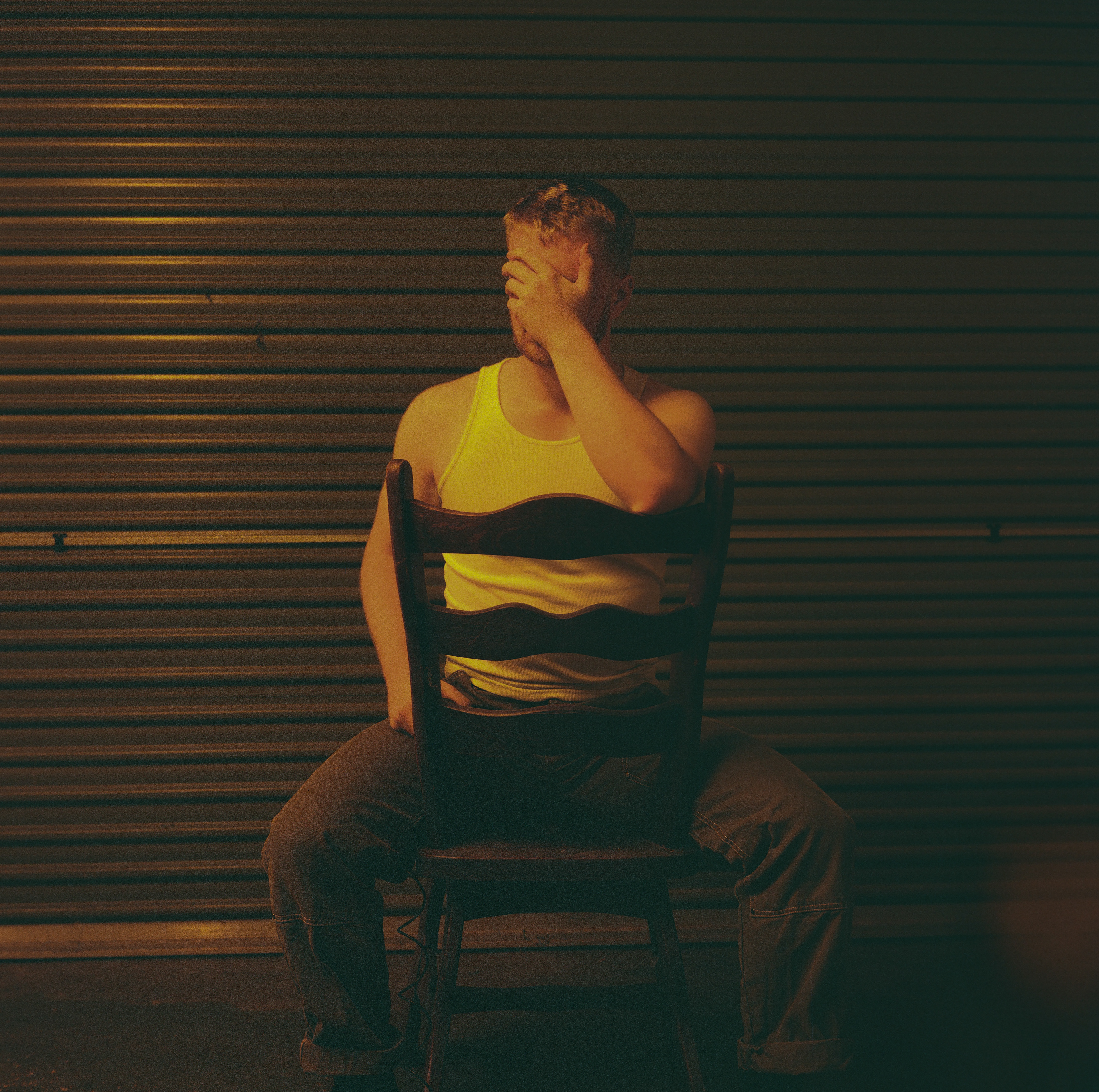 Title: Blind. Camera: Yashica Mat 124g Film: Lomography Red Scale