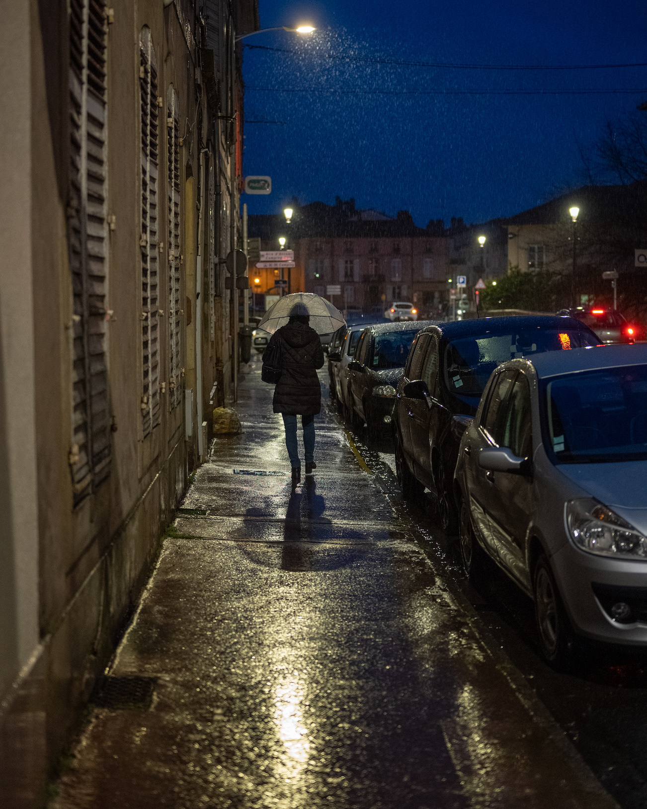 Pluie matinale