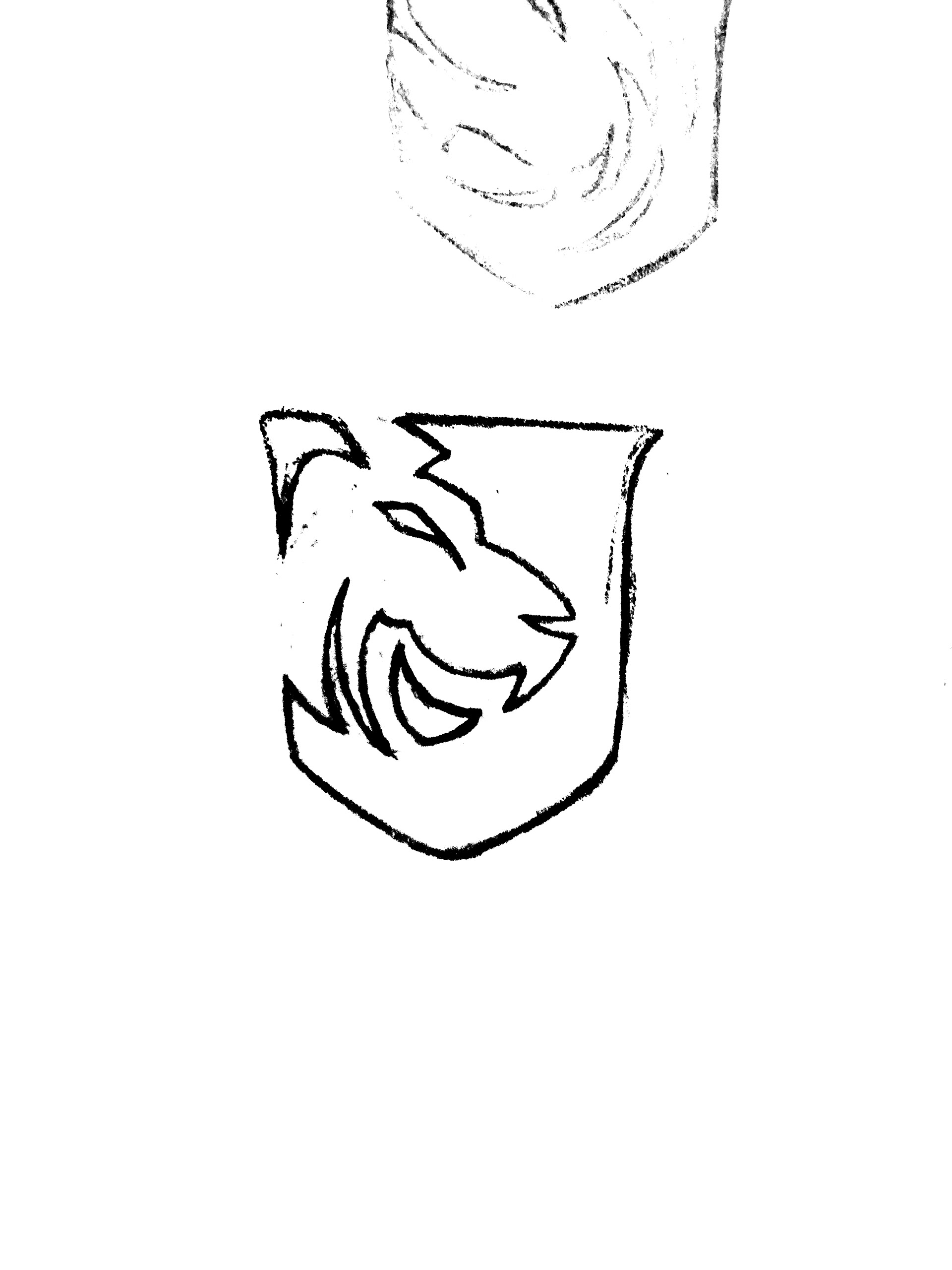 My preliminary logo design for the Judah 1 shoe #1