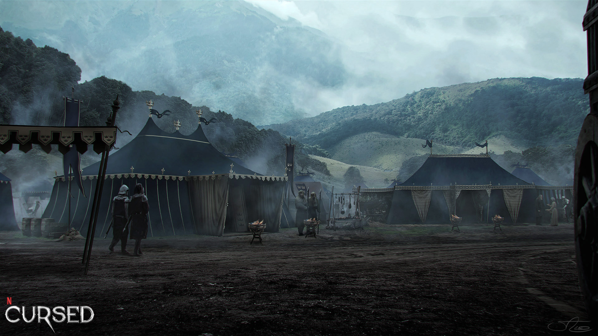 Cursed (Netflix). Catrin Meredydd (PD) 