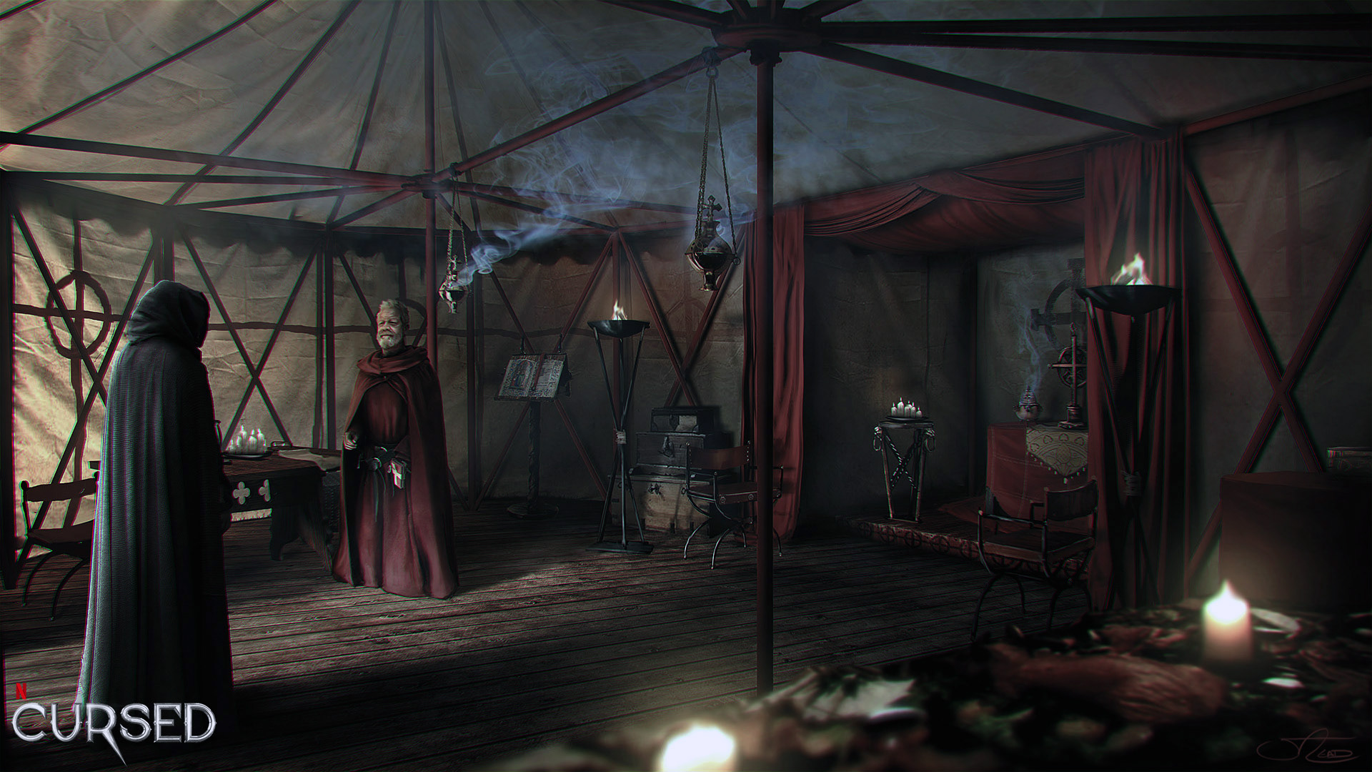 Cursed (Netflix). Catrin Meredydd (PD) 