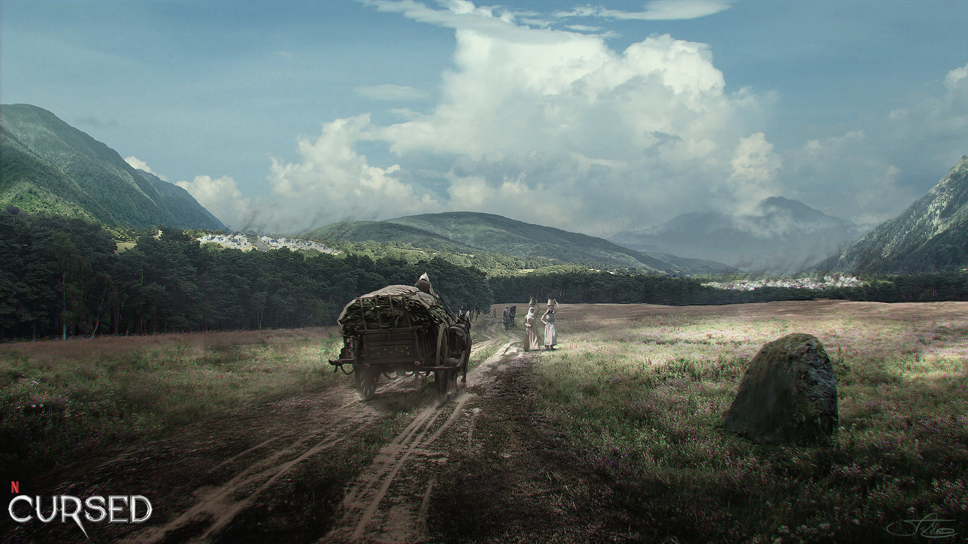 Cursed (Netflix). Catrin Meredydd (PD) 