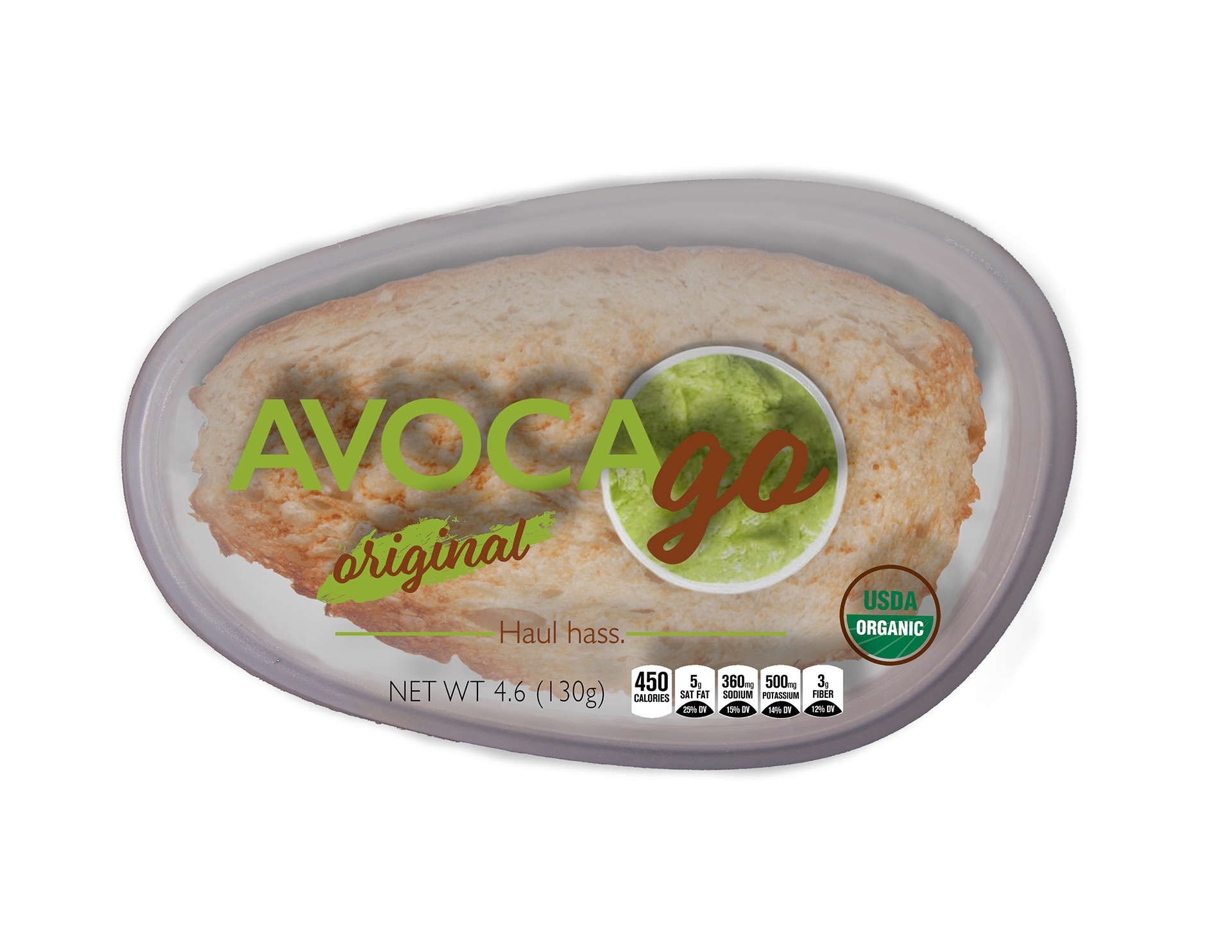Package design for AvocaGo.