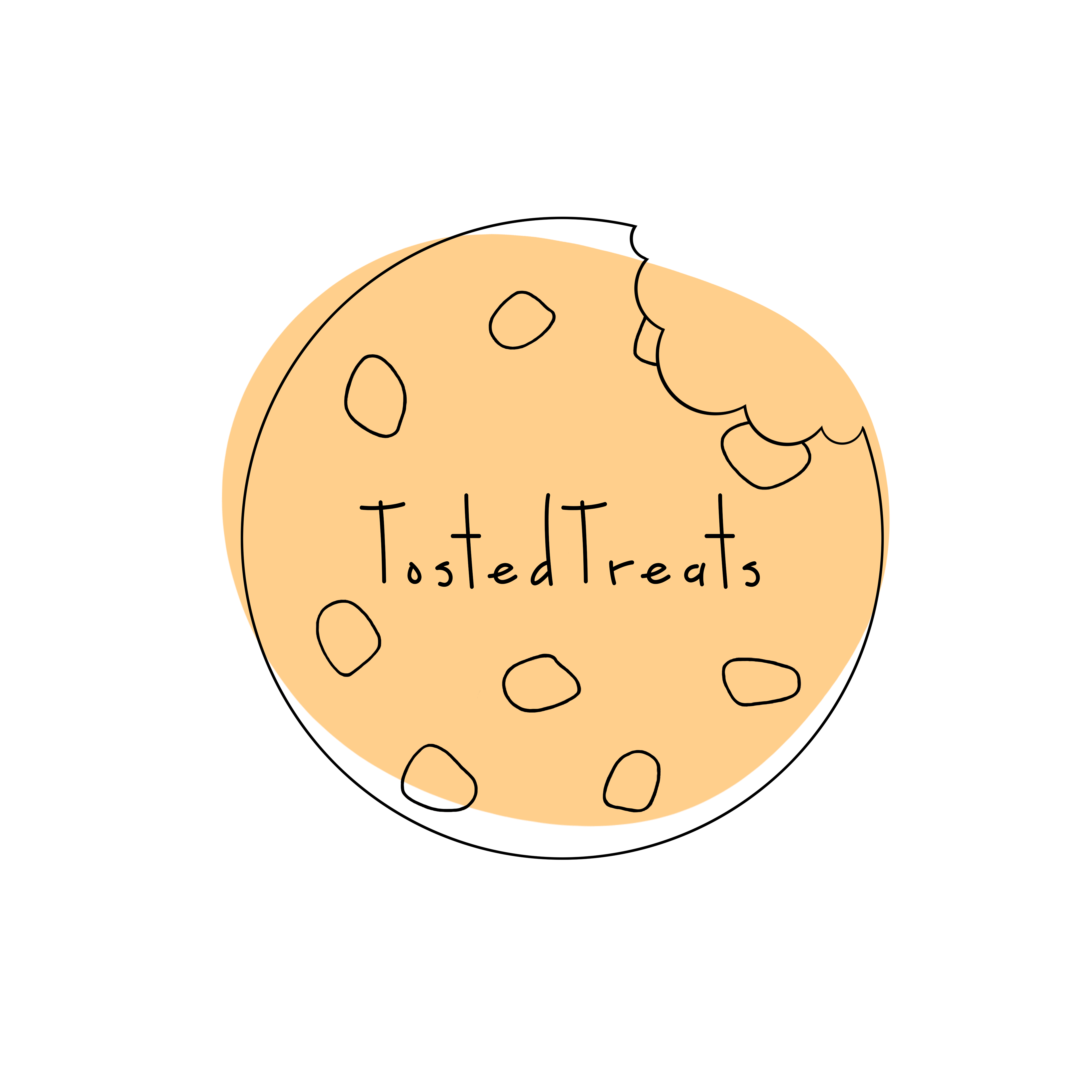 Logo commissioned by Tosted Treats.