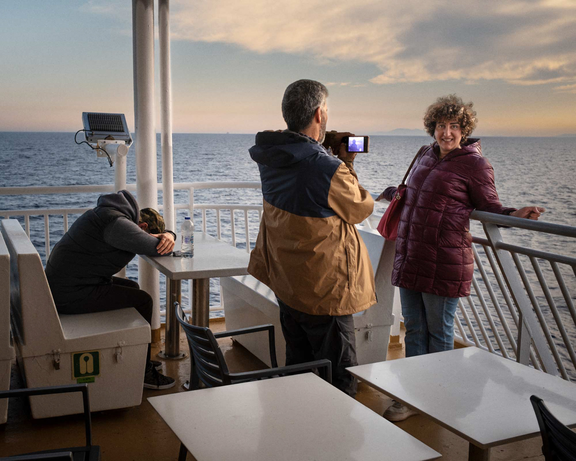 Onboard Blue Star Paros - April 2023