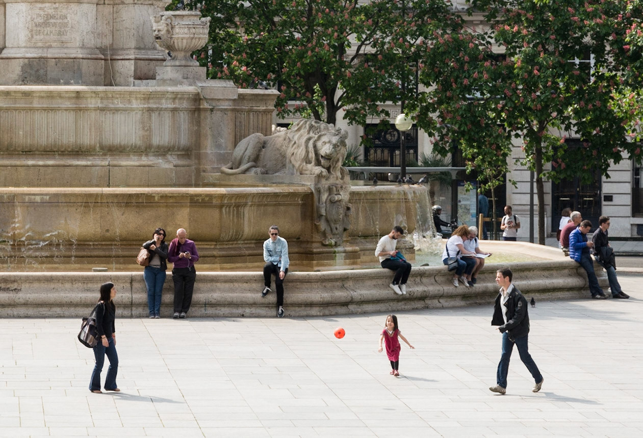 Place Saint-Sulpice, Paris, 2015