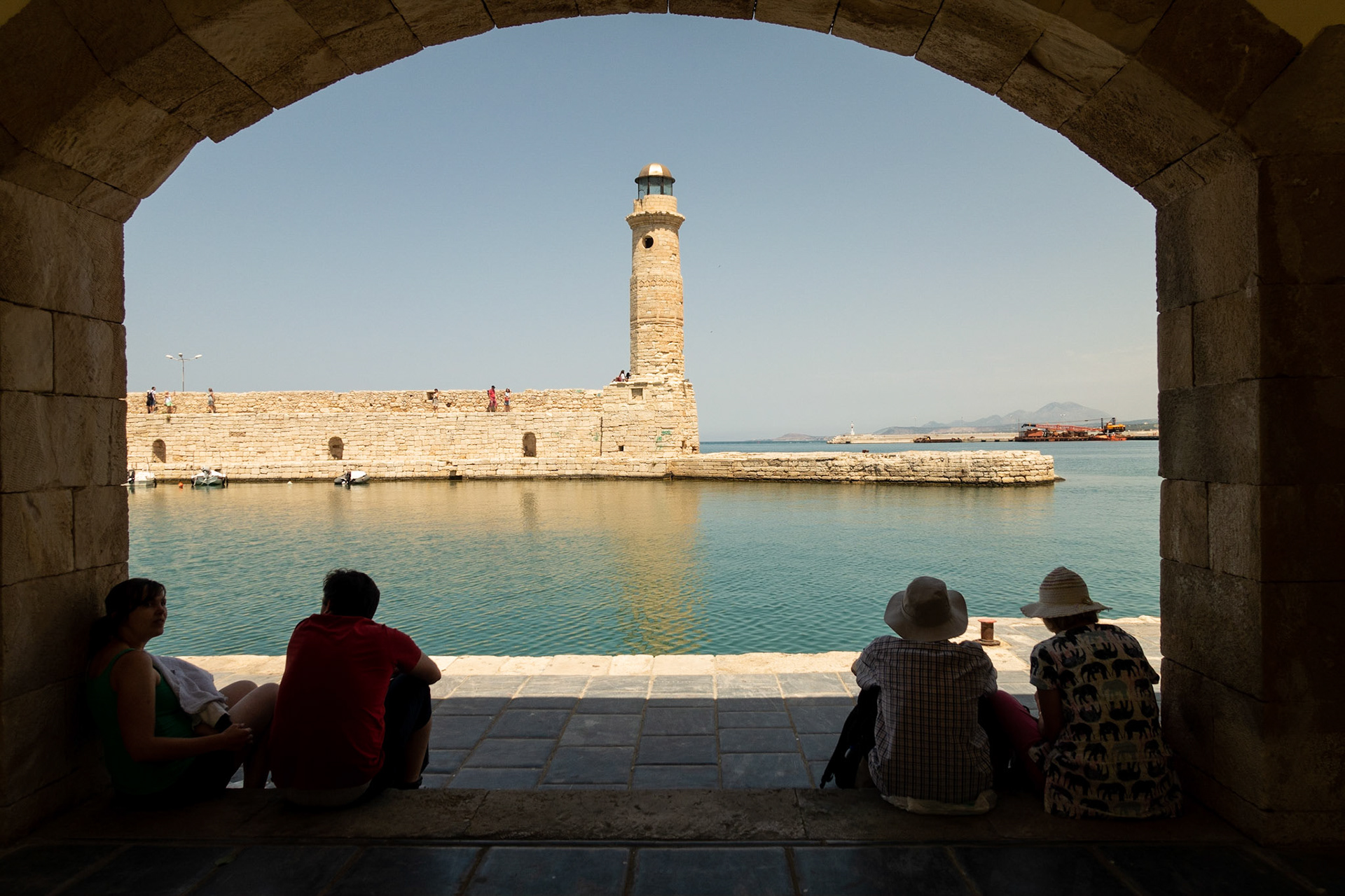 Venetian Harbour, Rethymnon Crete, 2018