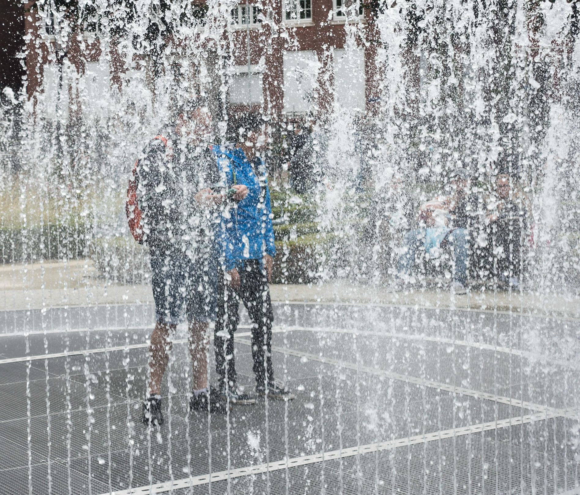 Fountain, Rijksmuseum Gardens, Amsterdam, 2017