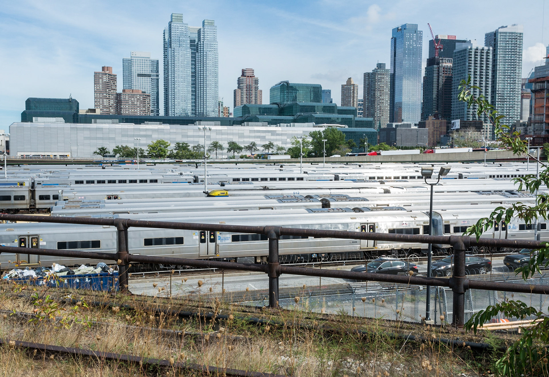 Marshalling Yards from the High Line, New York, 2016