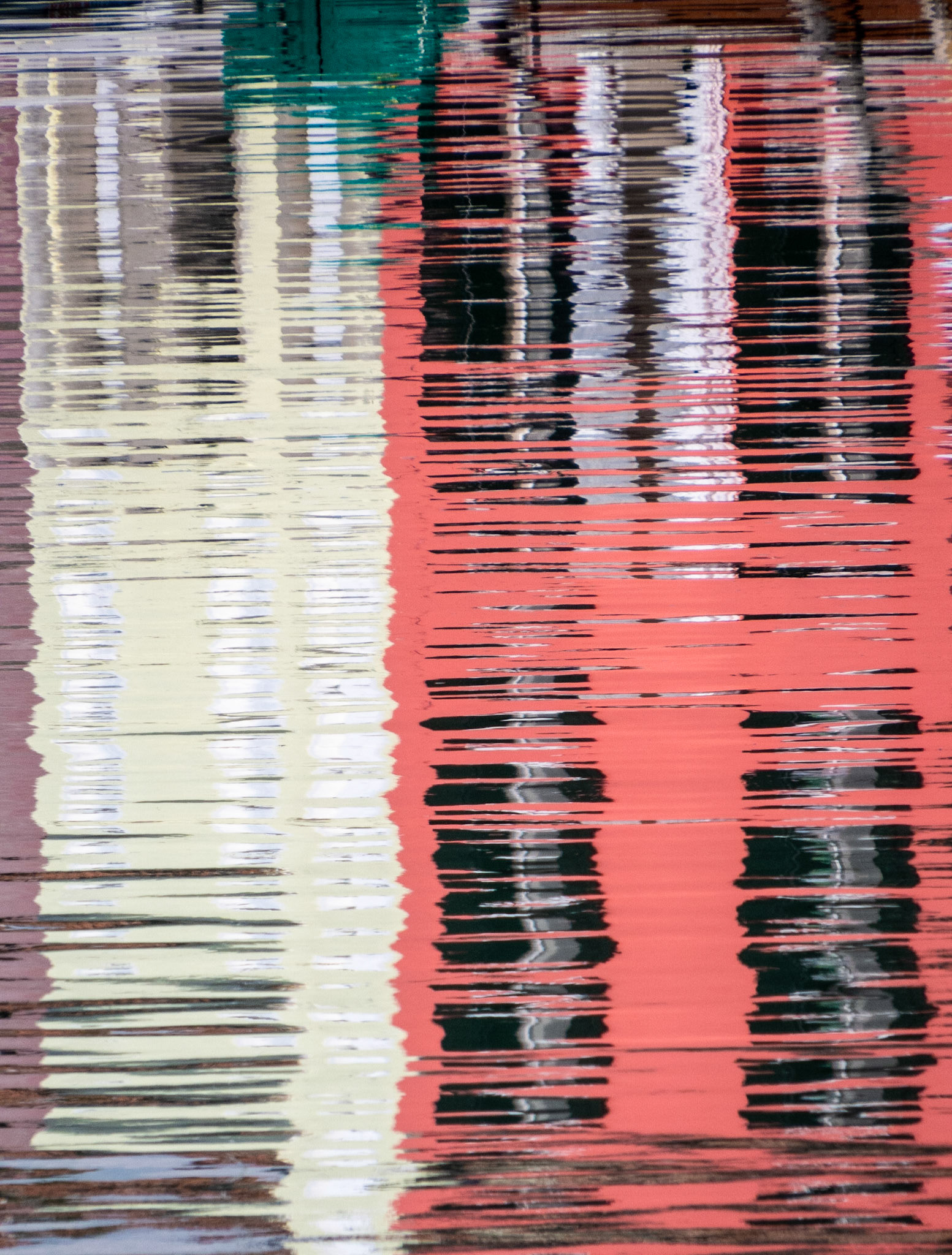 Reflections, Burano, 2019