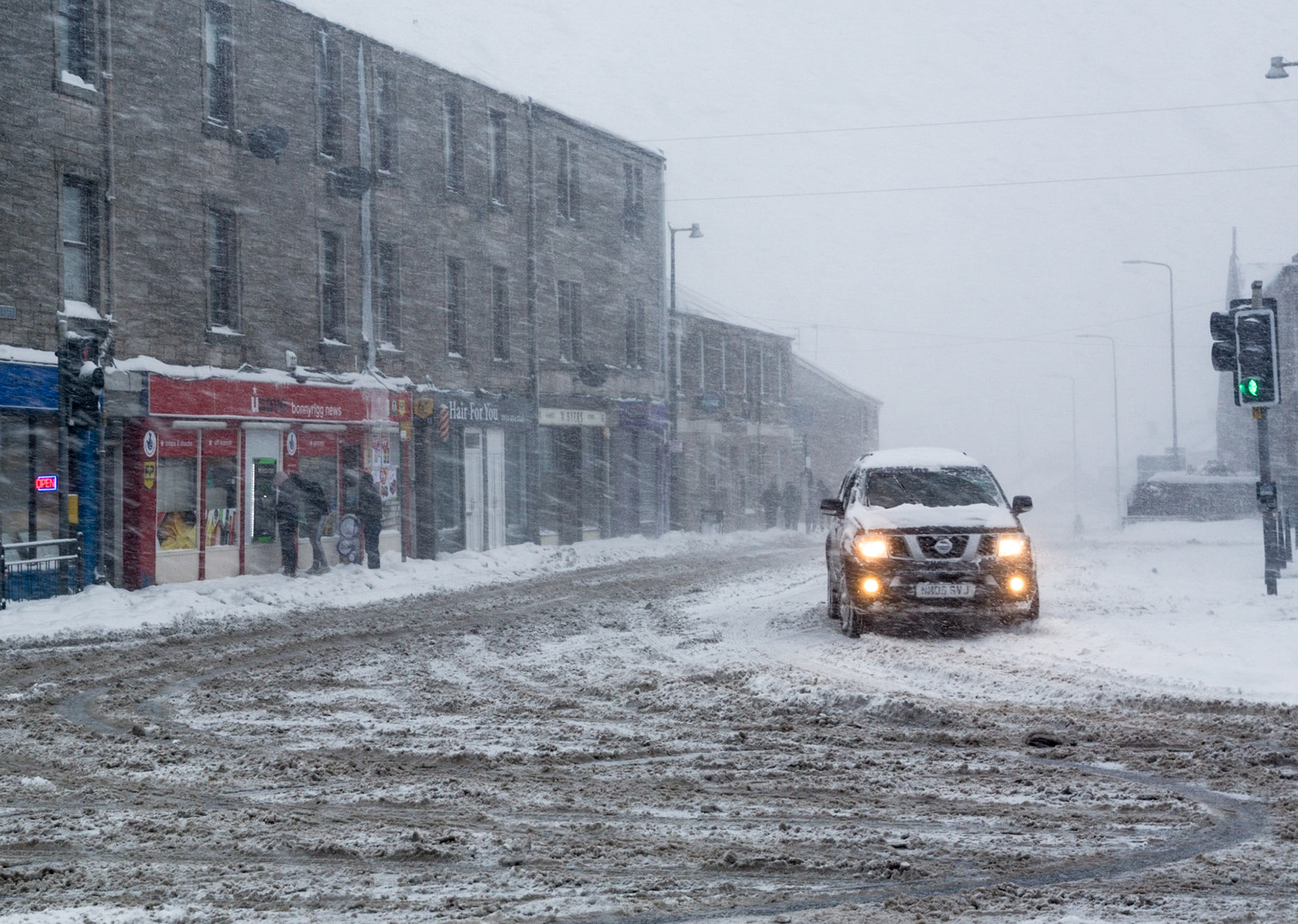 Bonnyrigg in Winter, Midlothian, 2018
