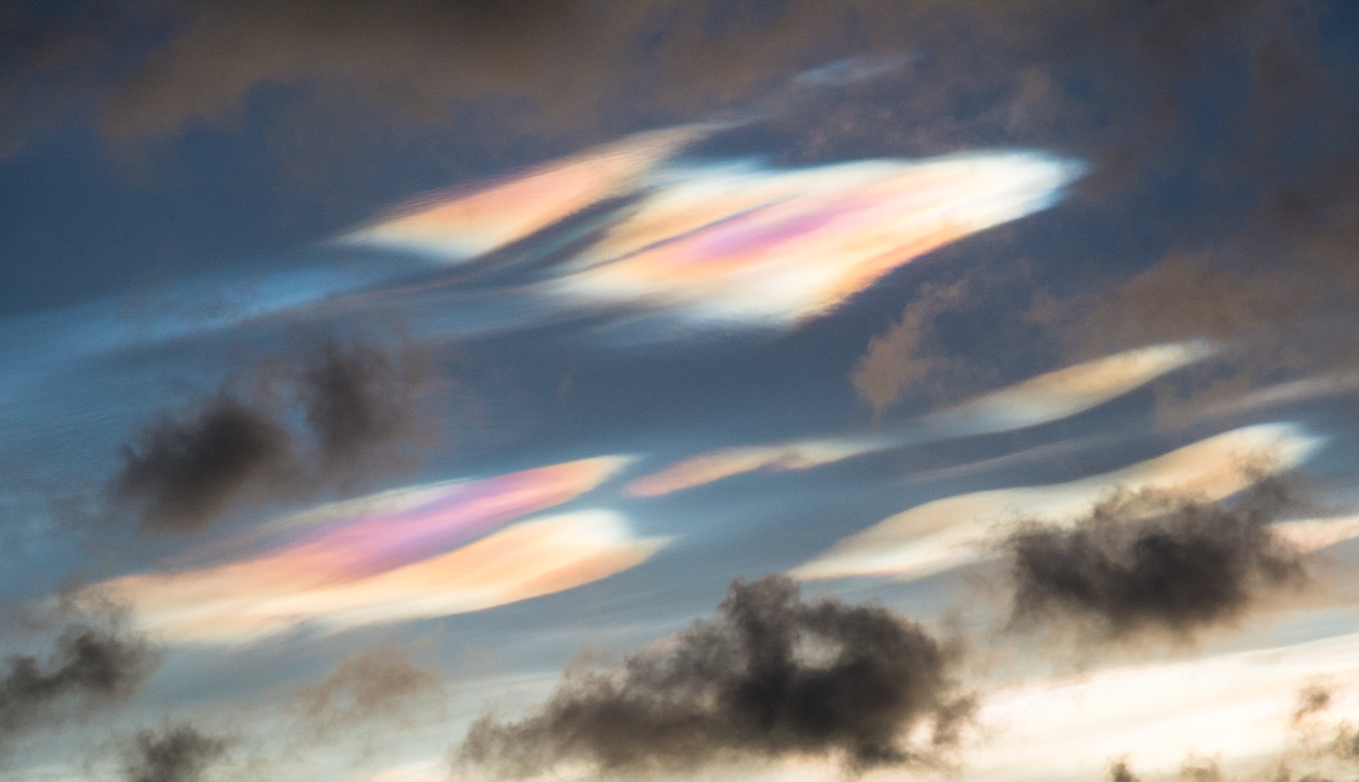 Nacreous Clouds, Bonnyrigg, Midlothian, 2016