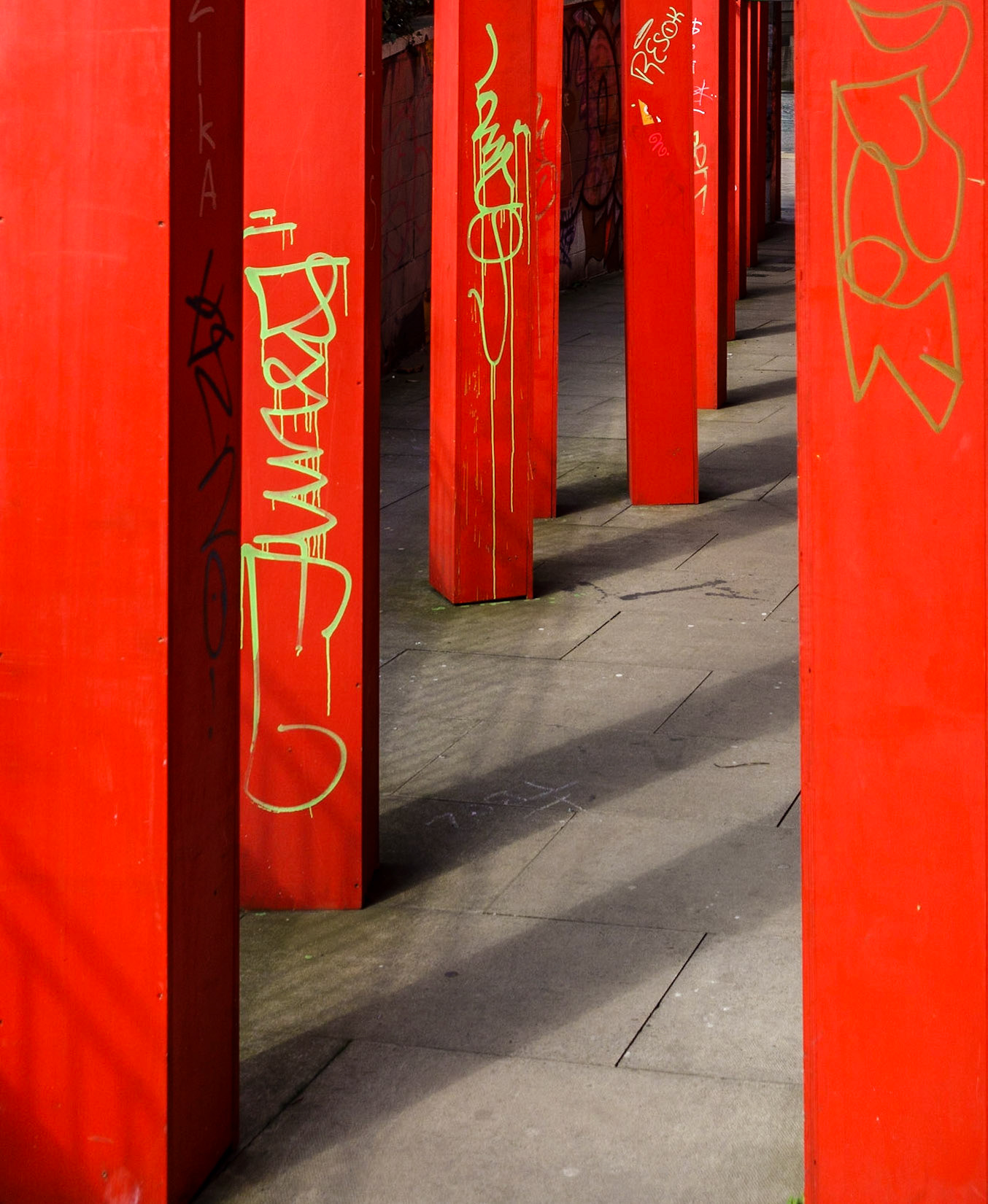 Graffiti, Potterow, Edinburgh, 2022