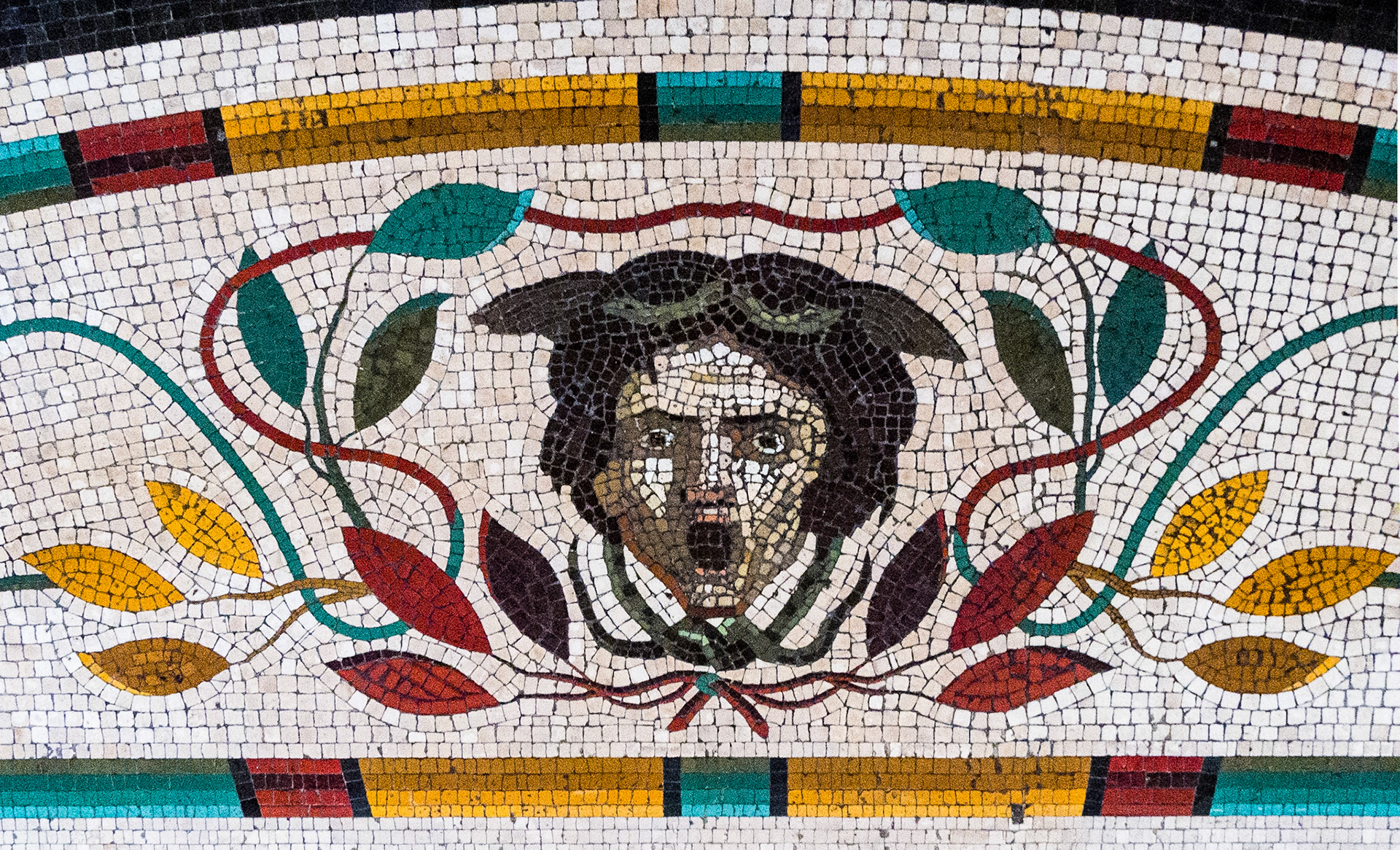 Mosaic, Vatican Museums, Rome, 2013