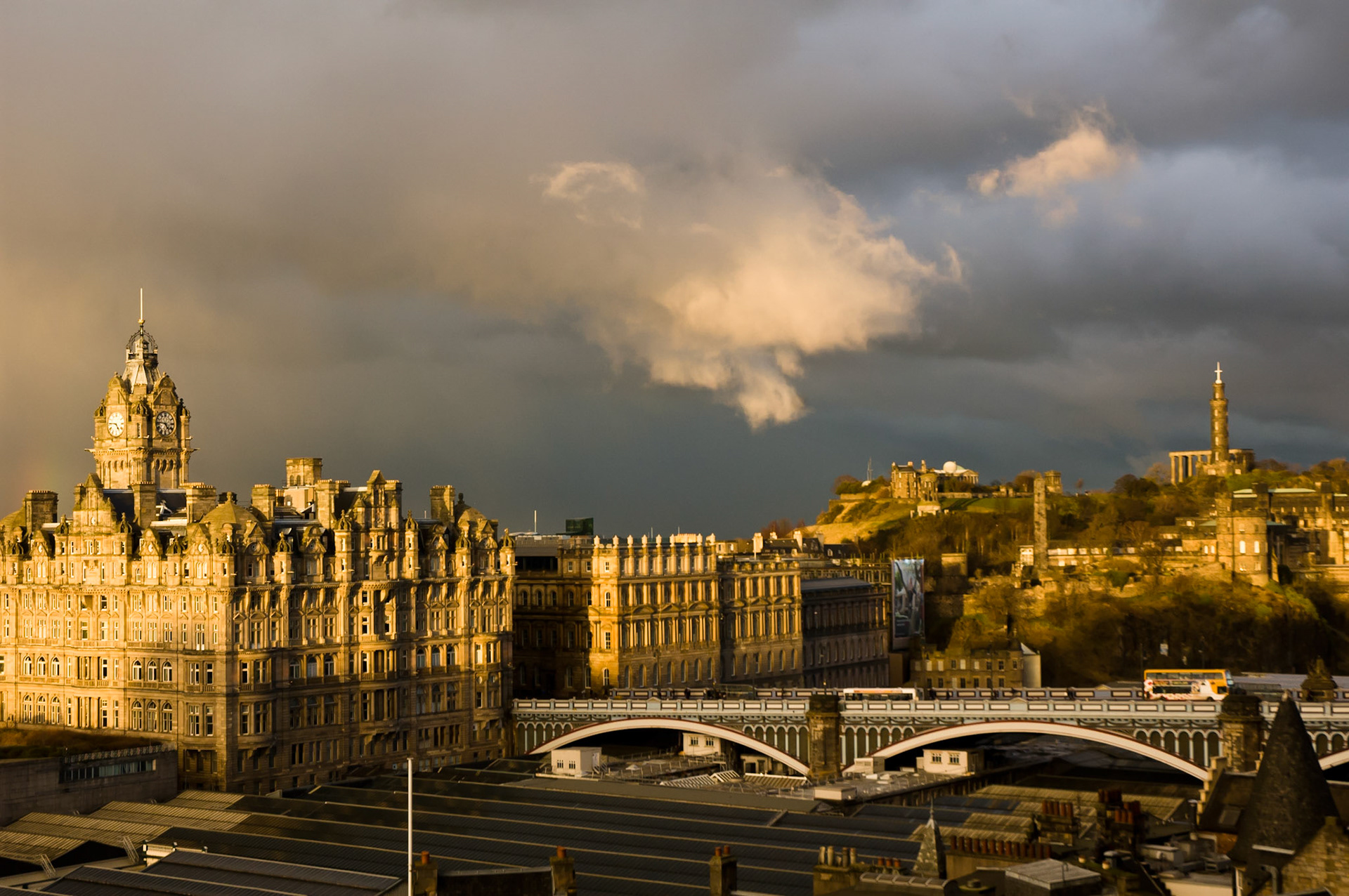 Calton Hill from 12 St Giles Street, Edinburgh, 2006