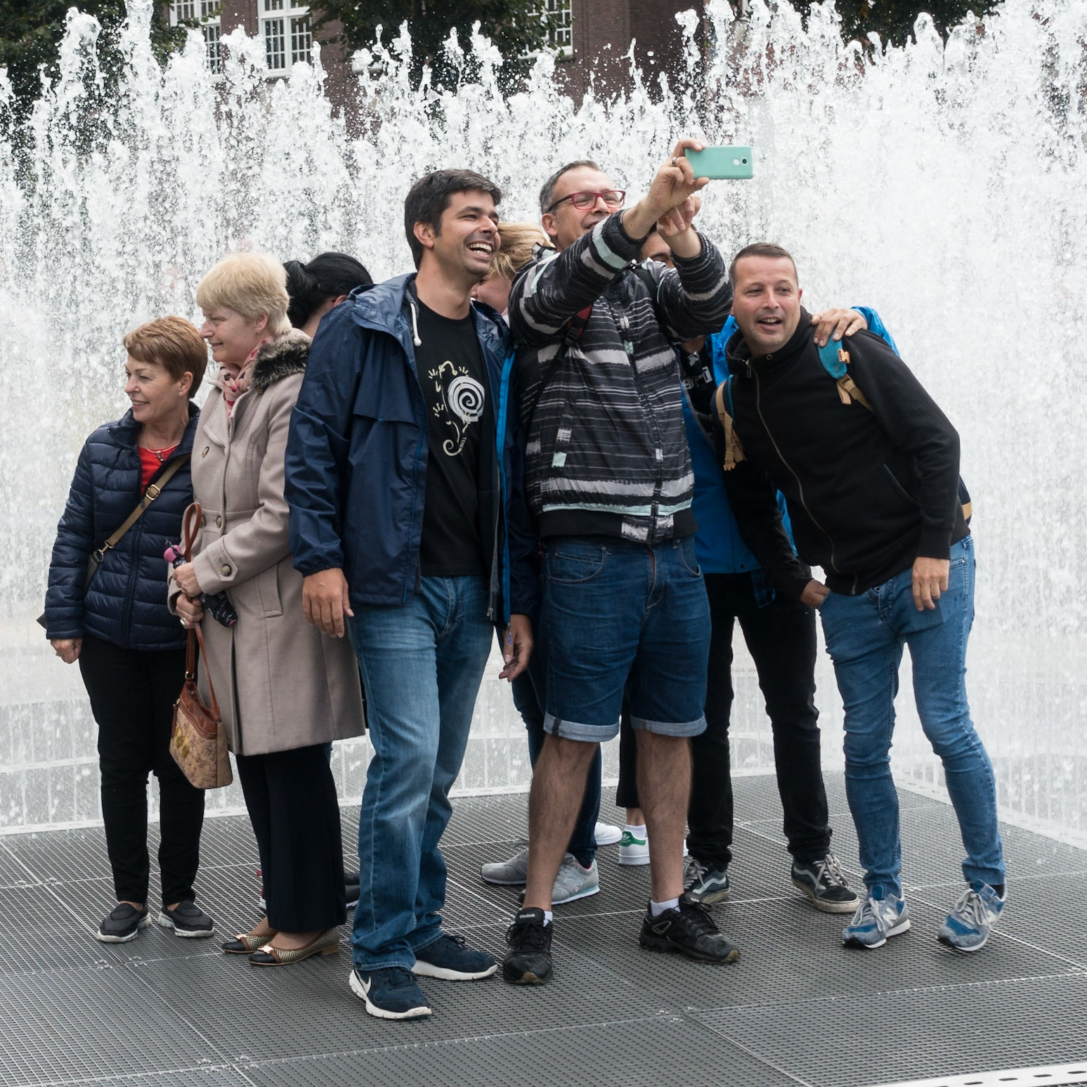 Fountain, Rijksmuseum Gardens, Amsterdam, 2017