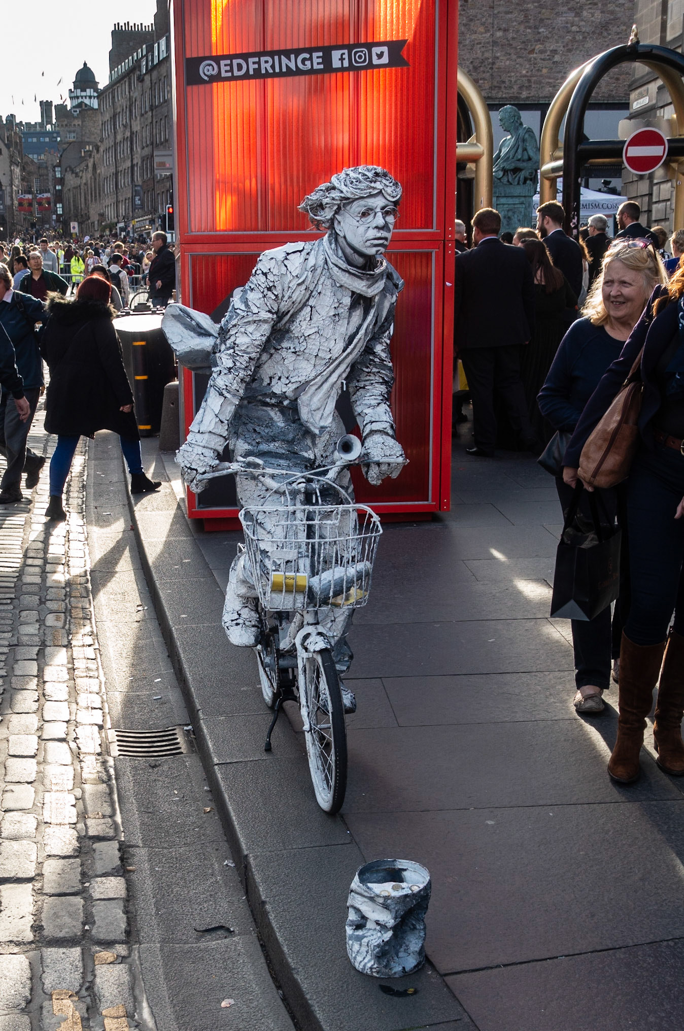 Living Statue, Edinburgh Festival Fringe, 2018