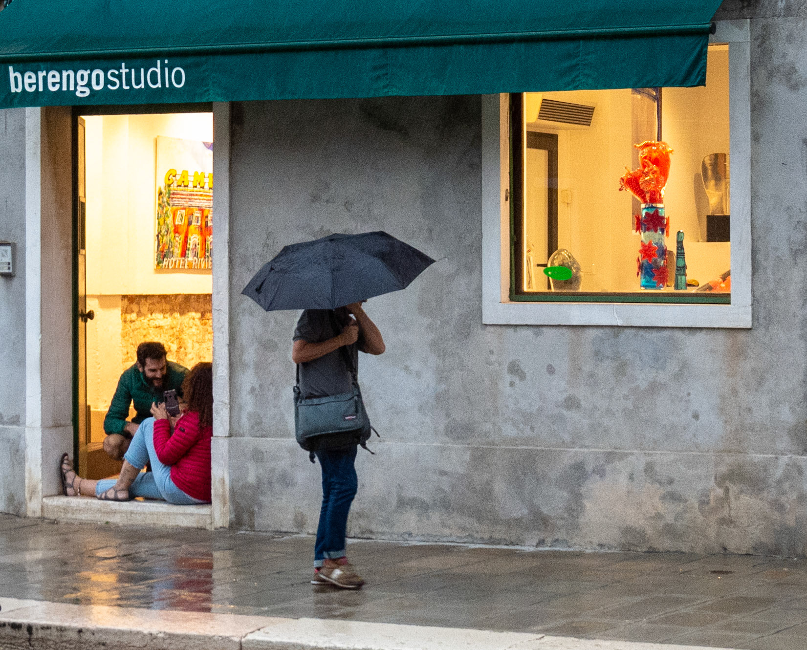 Murano in the rain, 2019